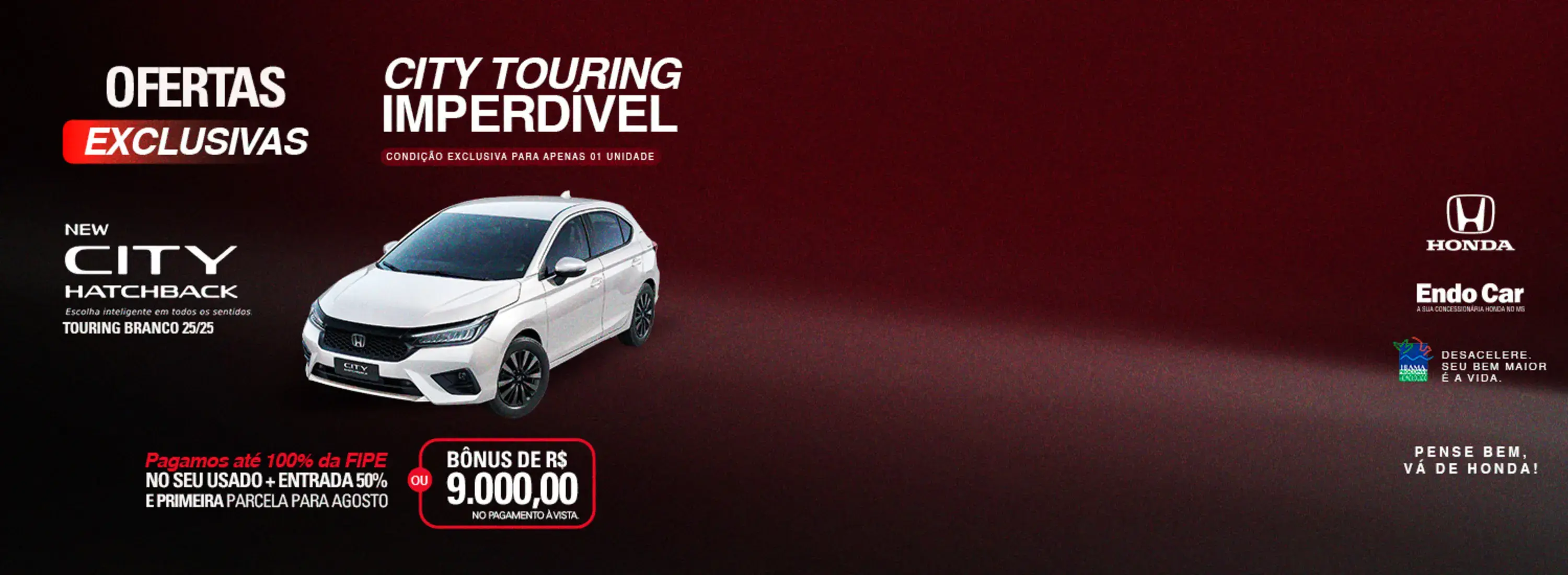 City Hatch Touring Branco 25/25 