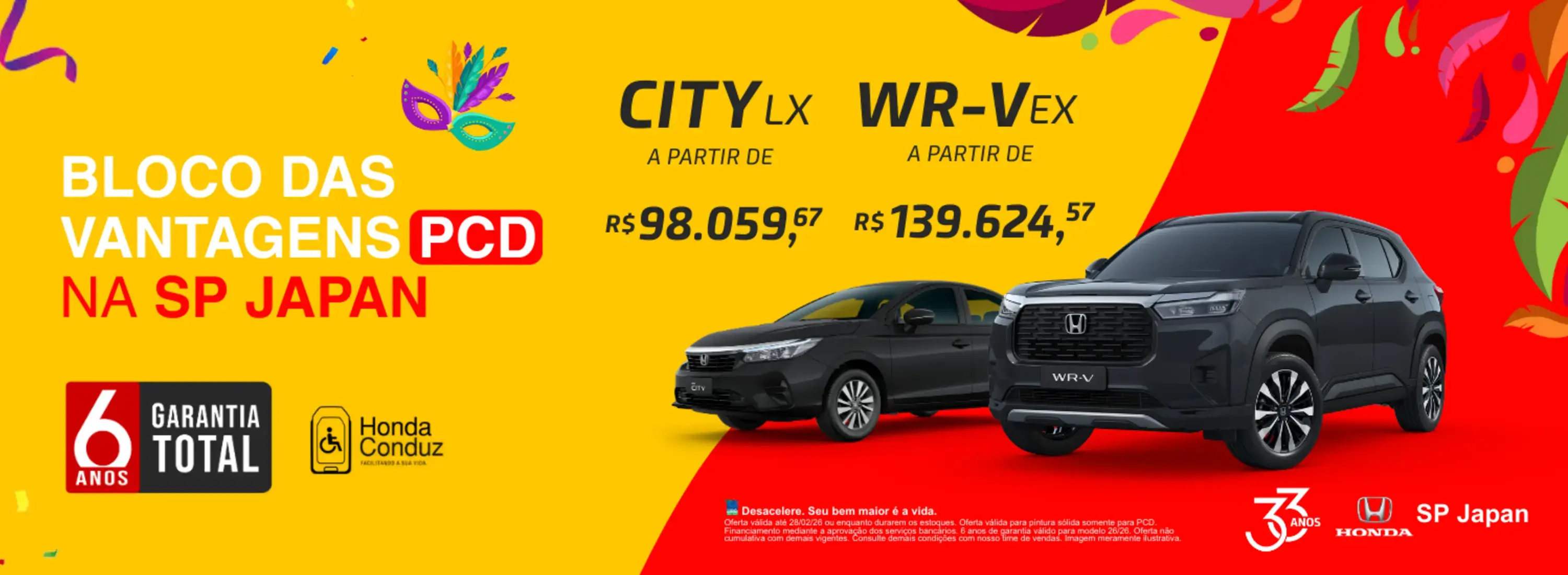 BLOCO DAS VANTAGENS PCD NA SP JAPAN