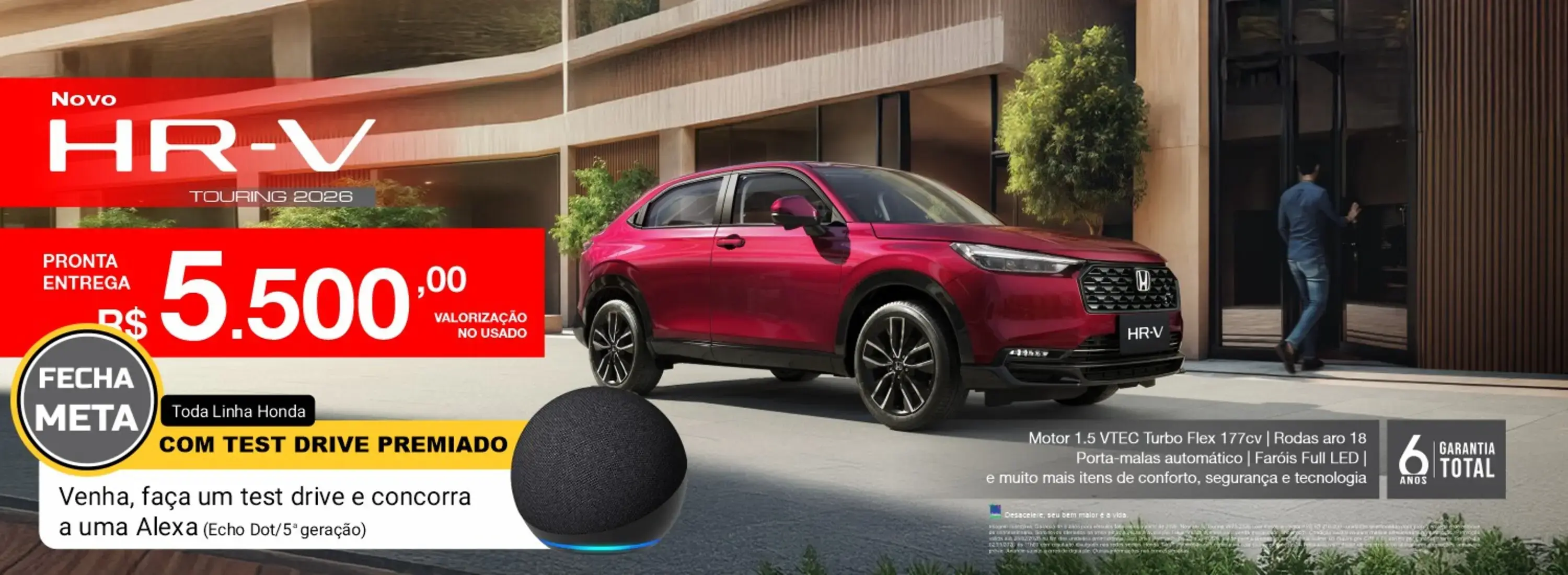 HR-V Bônus de 5.500