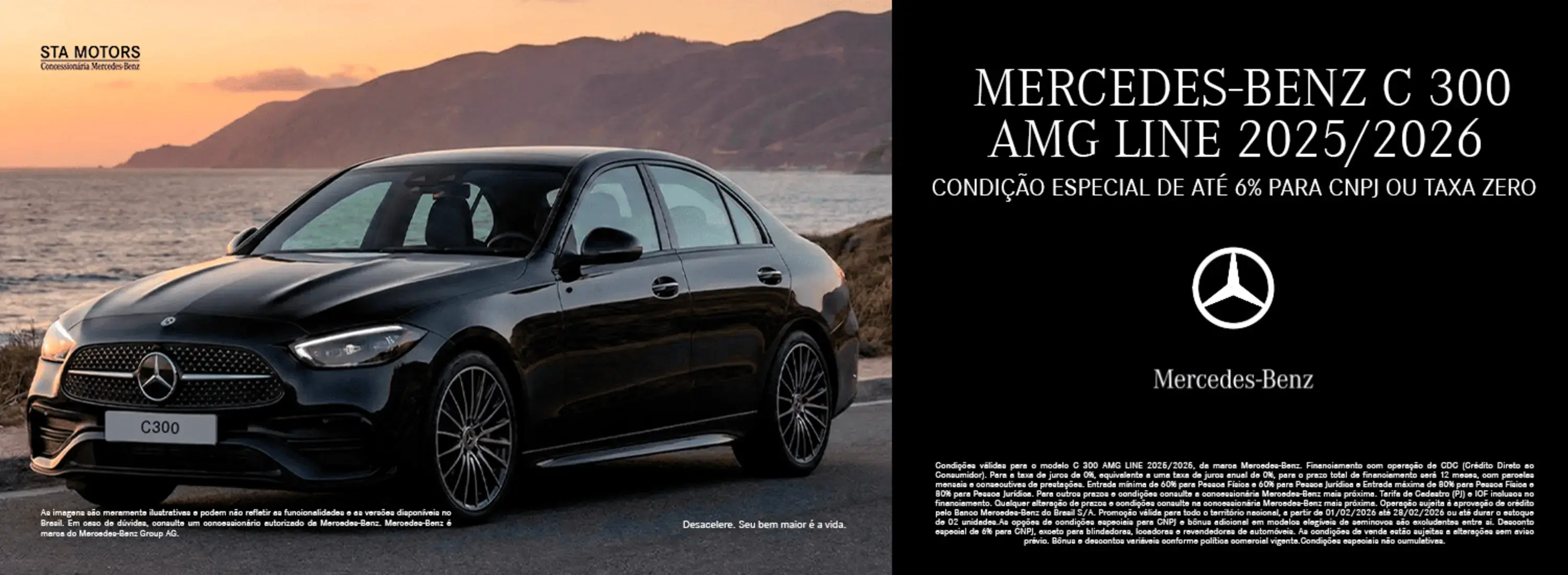 MERCEDES-BENZ C 300 AMG LINE 2025-2026