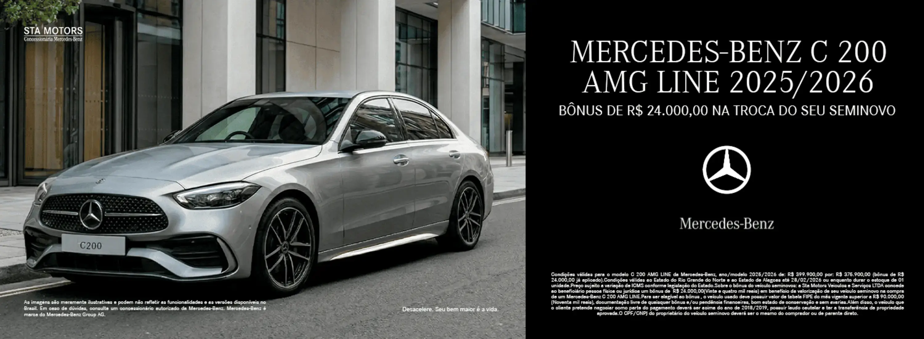 MERCEDES-BENZ C 200 AMG LINE 2025-2026