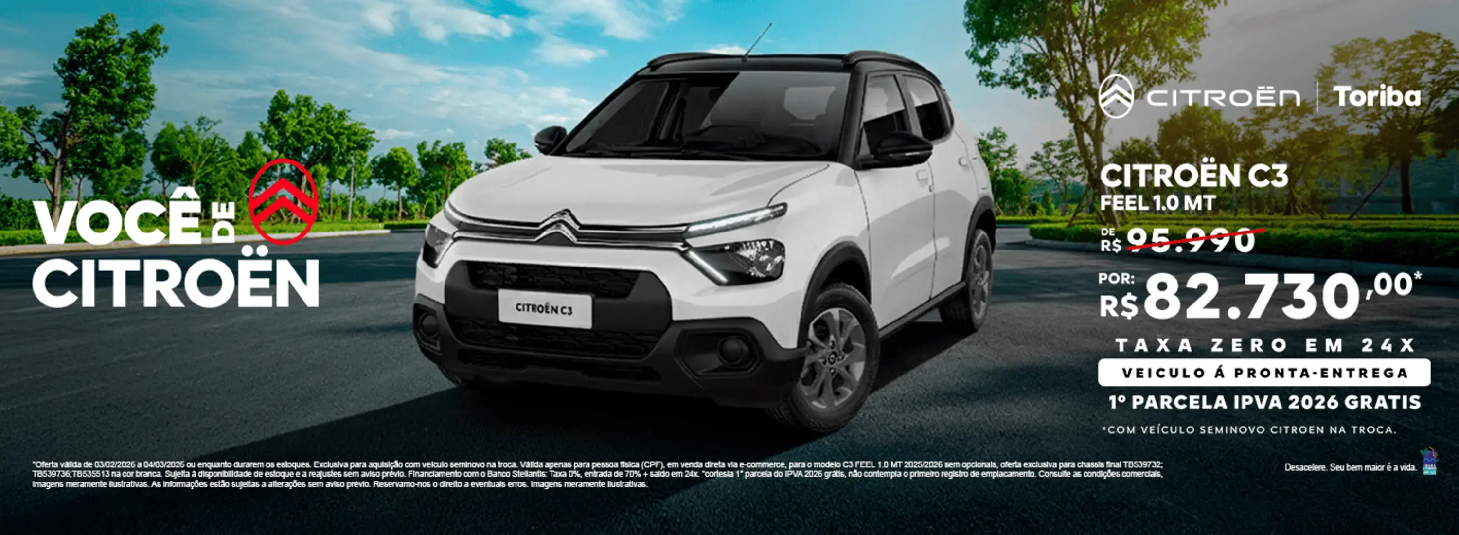 Citroen C3 Feel - Fev