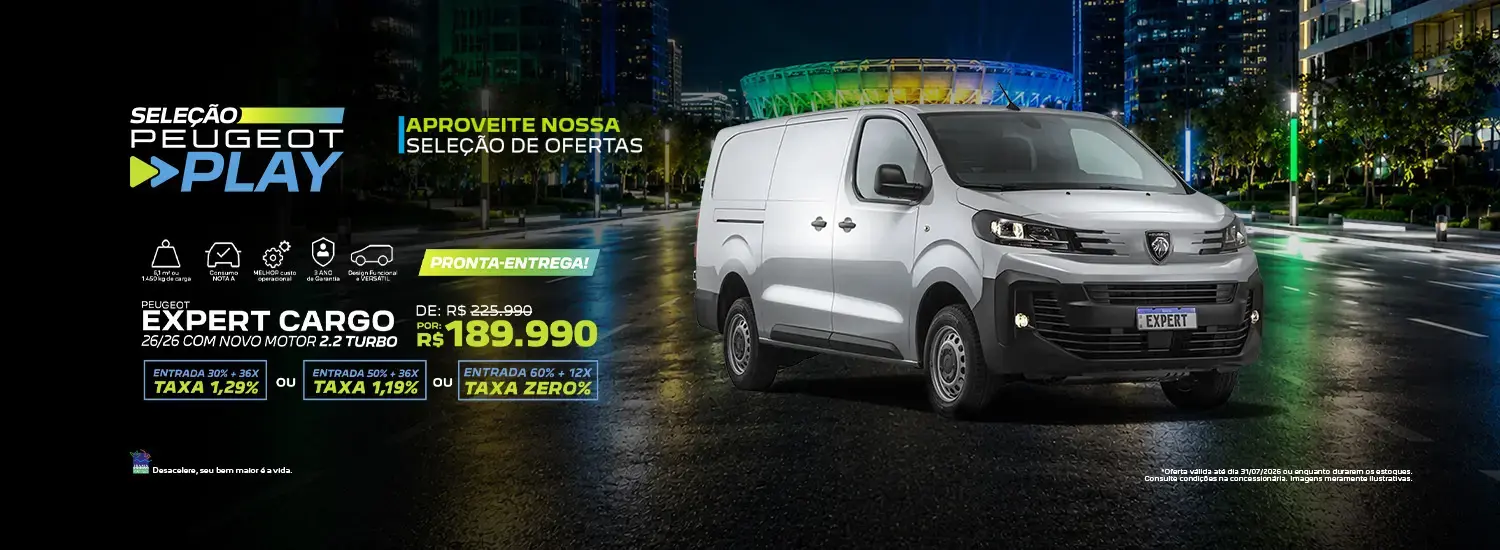Expert - JULHO - Seleção Peugeot Play