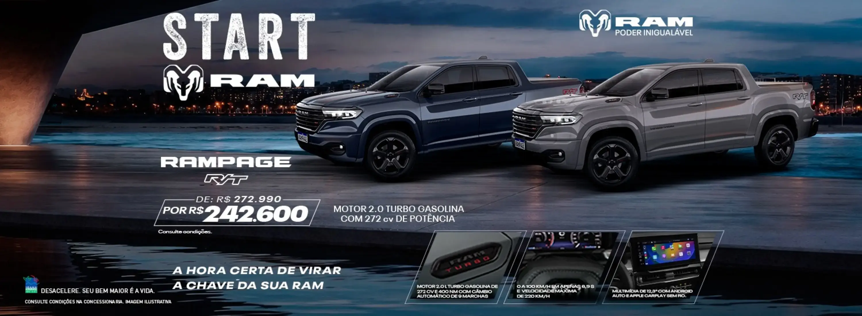 Rampage R/T Start RAM