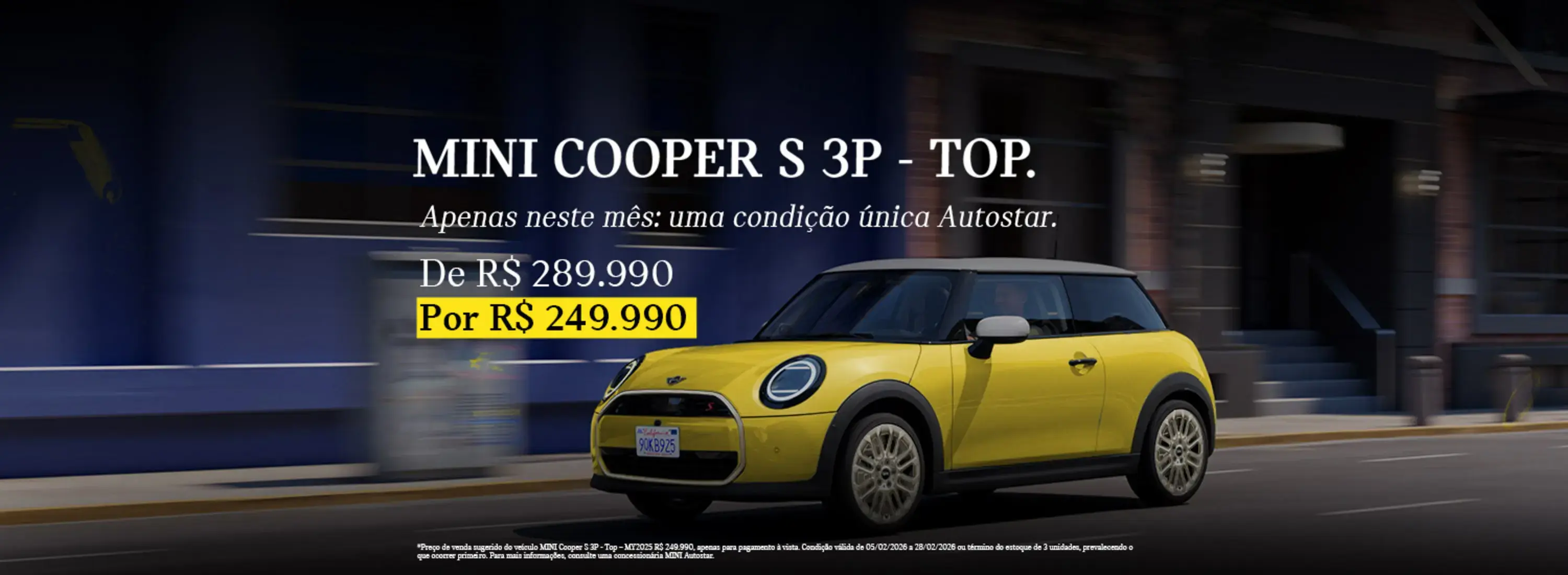 MINI COOPER S 3P - TOP 
