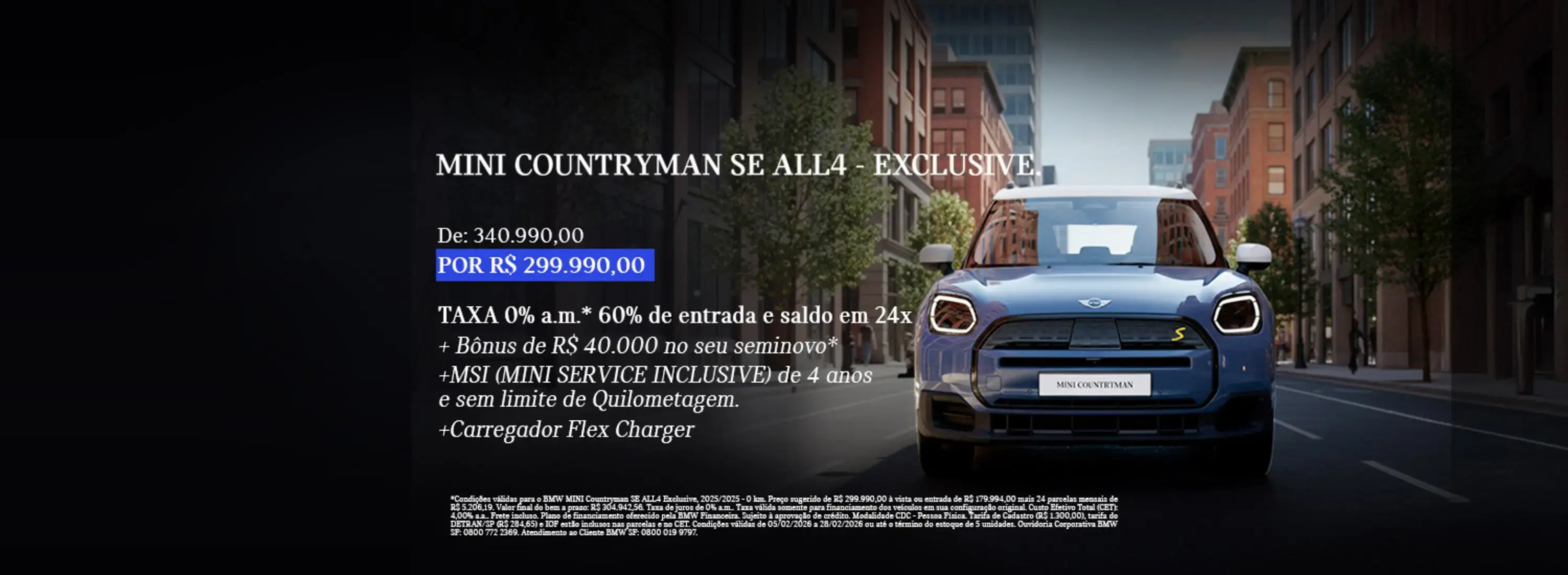 MINI Countryman SE ALL4(BEV)- EXCLUSIVE 