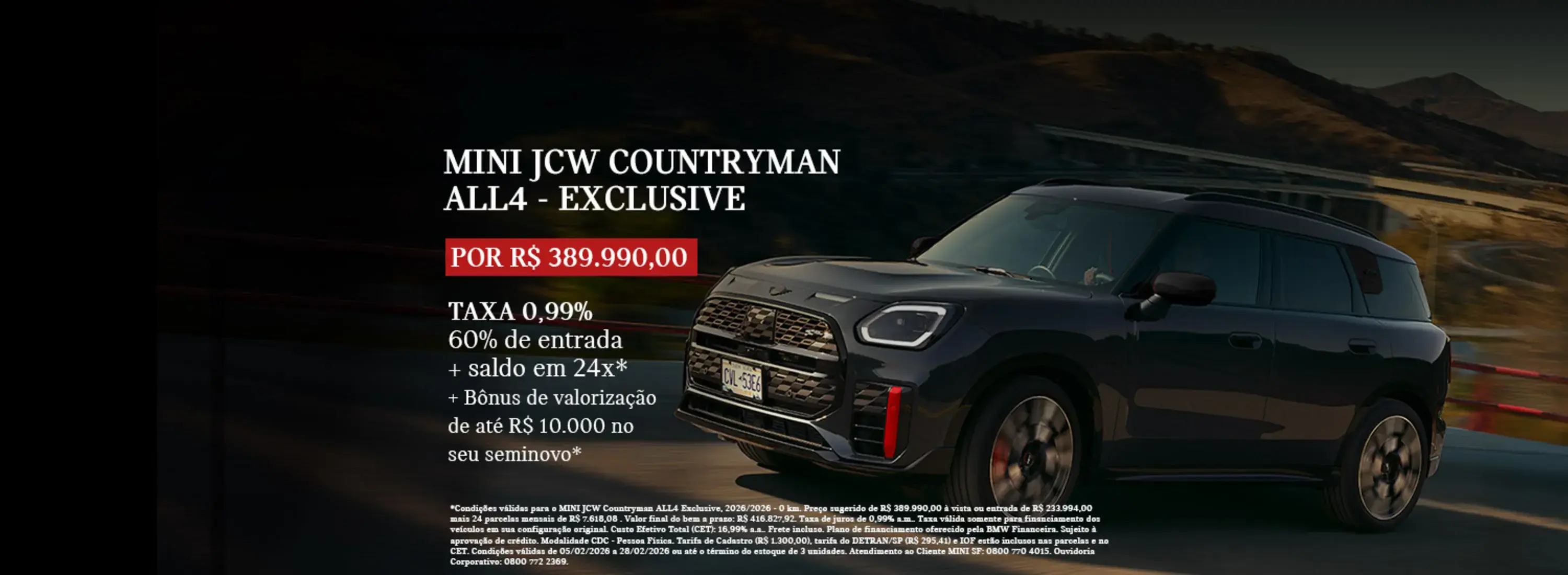MINI JCW CONTRYMAN ALL4-EXCLUSIVE 