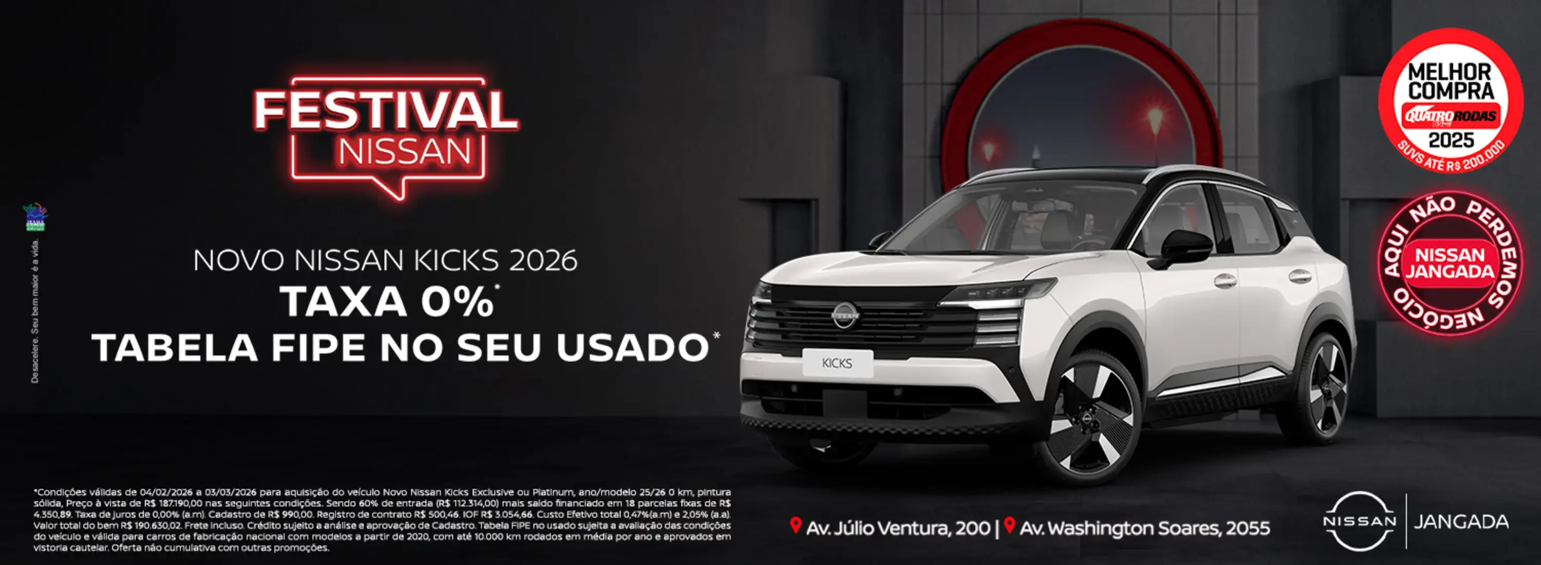 VAR FEV - NOVO KICKS FIPE