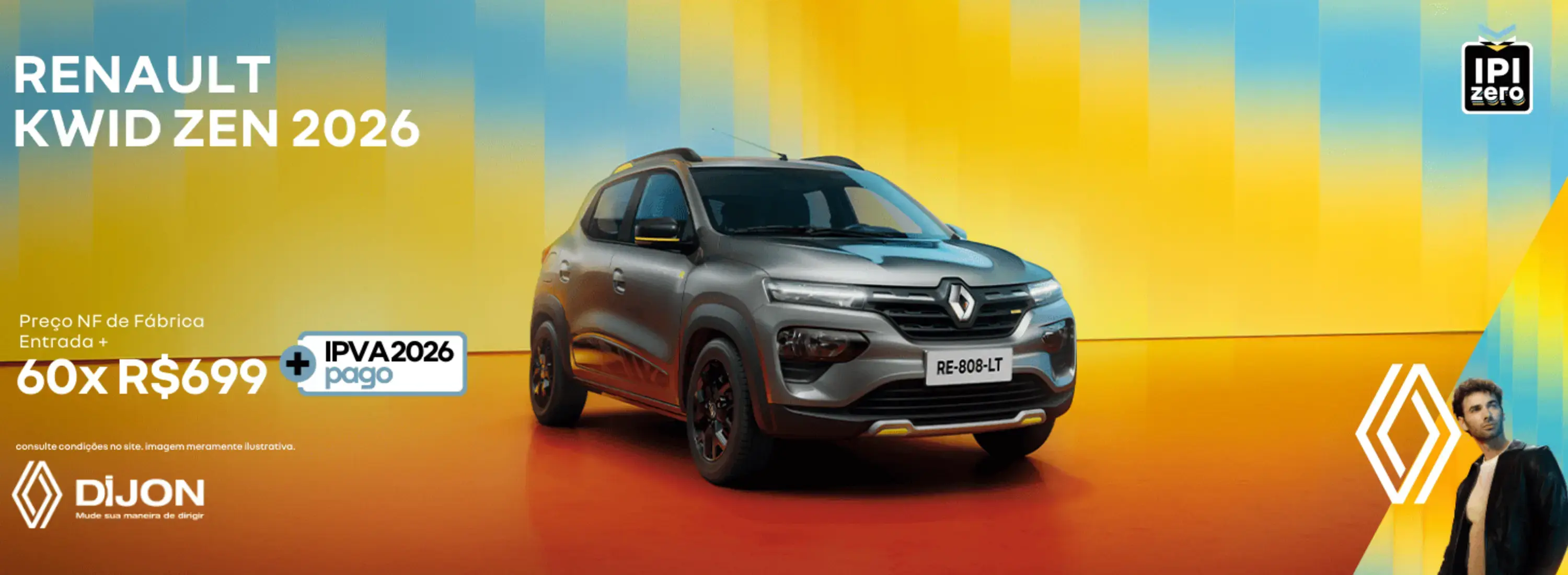 Kwid Zen - fevereiro/2026