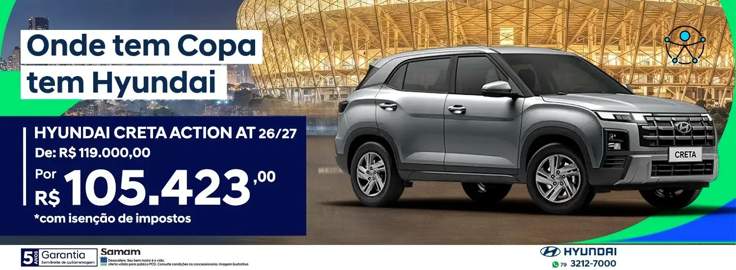 NOVO HYUNDAI CRETA ACTION