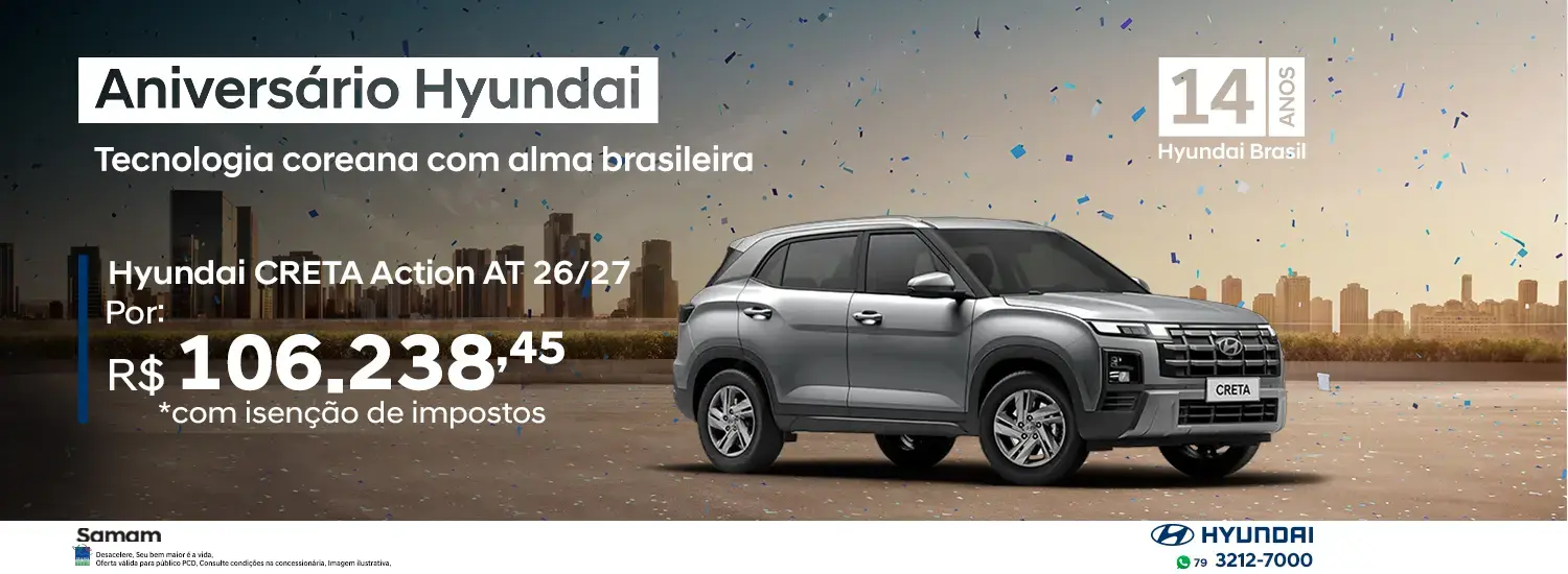 NOVO HYUNDAI CRETA ACTION