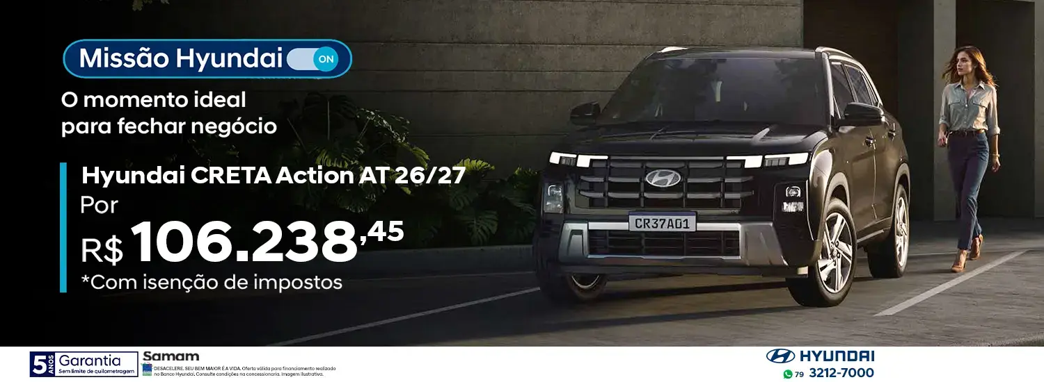 NOVO HYUNDAI CRETA ACTION