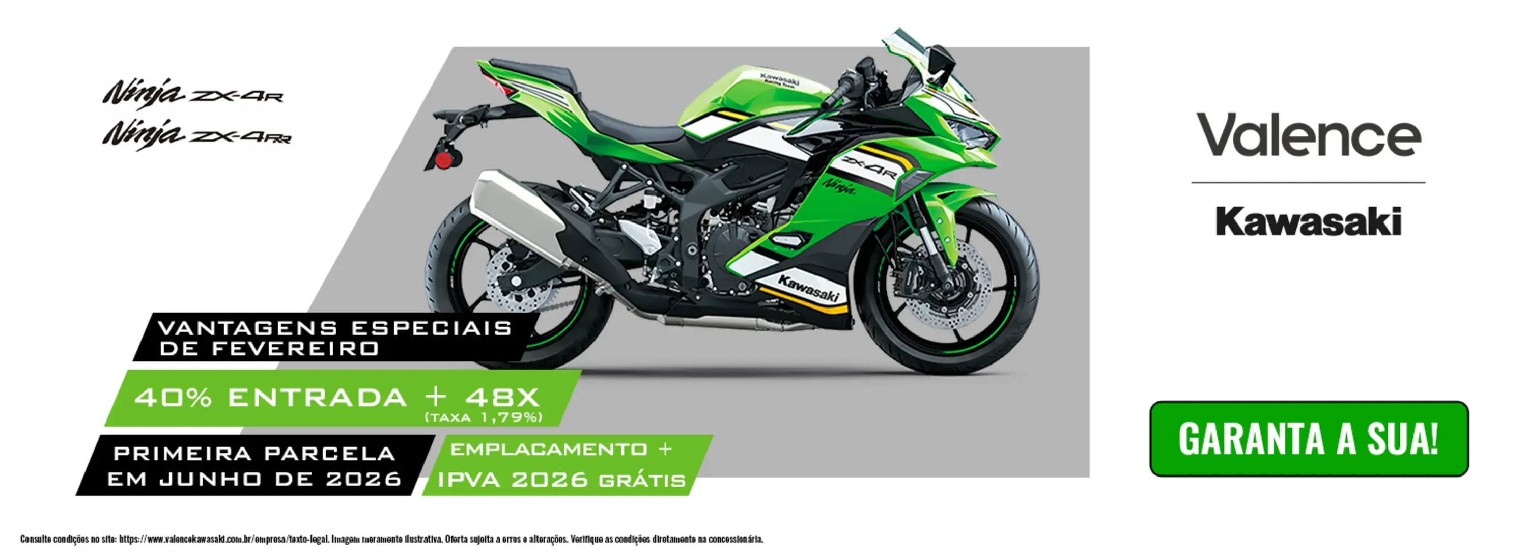 NINJA ZX4 OFERTAS FEVEREIRO 