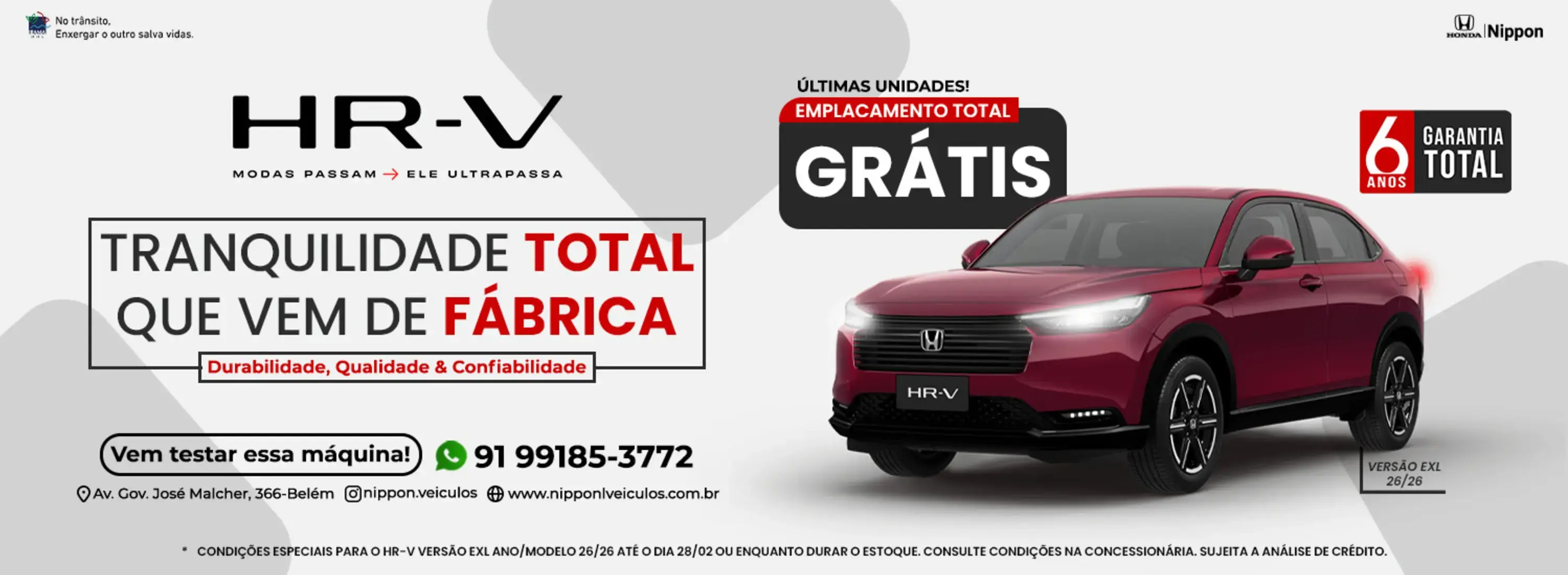 RMPLACAMENTO TOTAL GRÁTIS - FEVEREIRO 2026