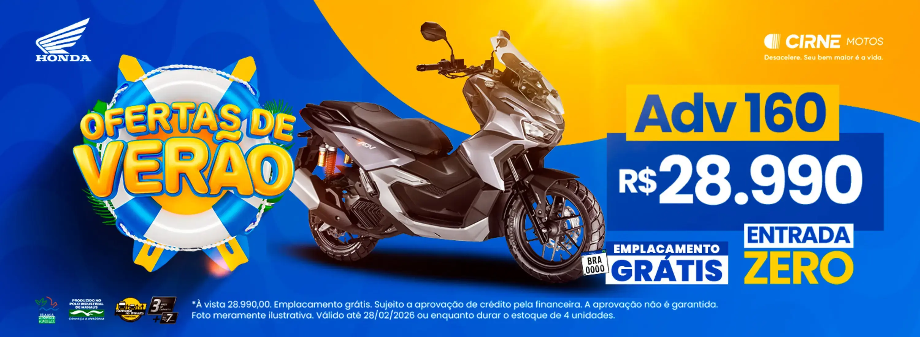 Ofertas de verão - Adv160