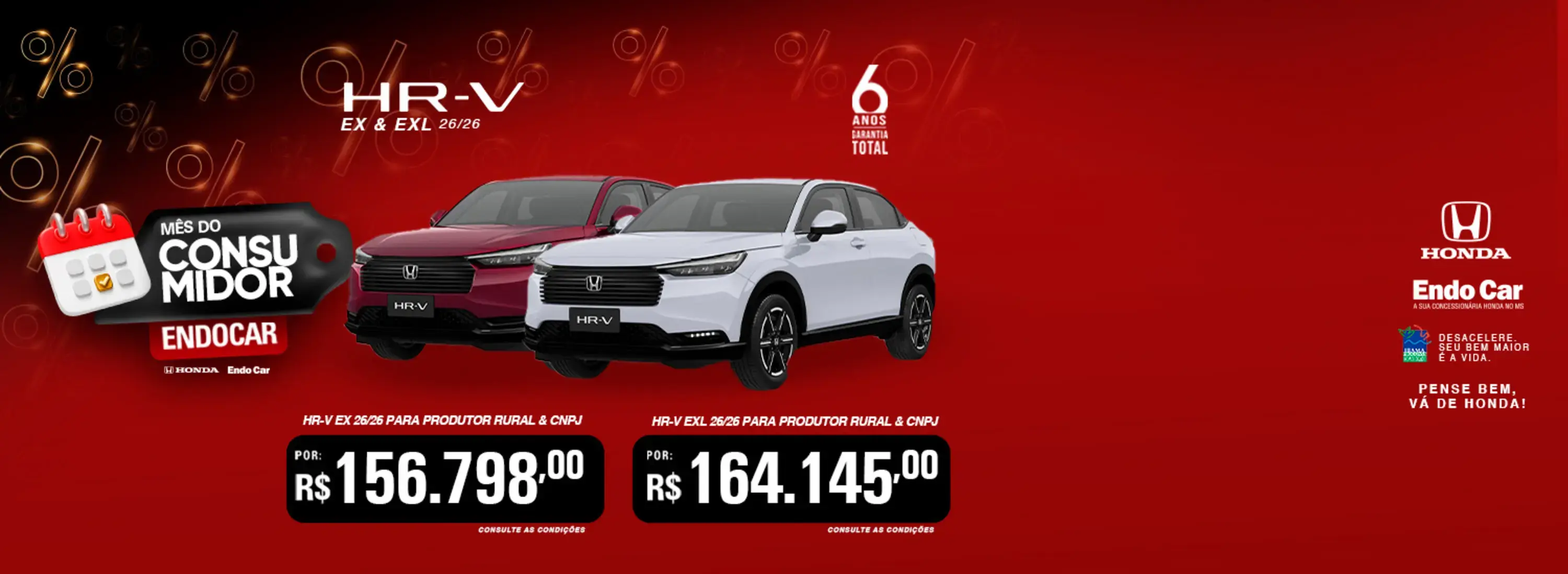 HR-V VERSÃO EX E EXL 26 26 - VENDA DIRETA - CNPJ E PRODUTOR RURAL