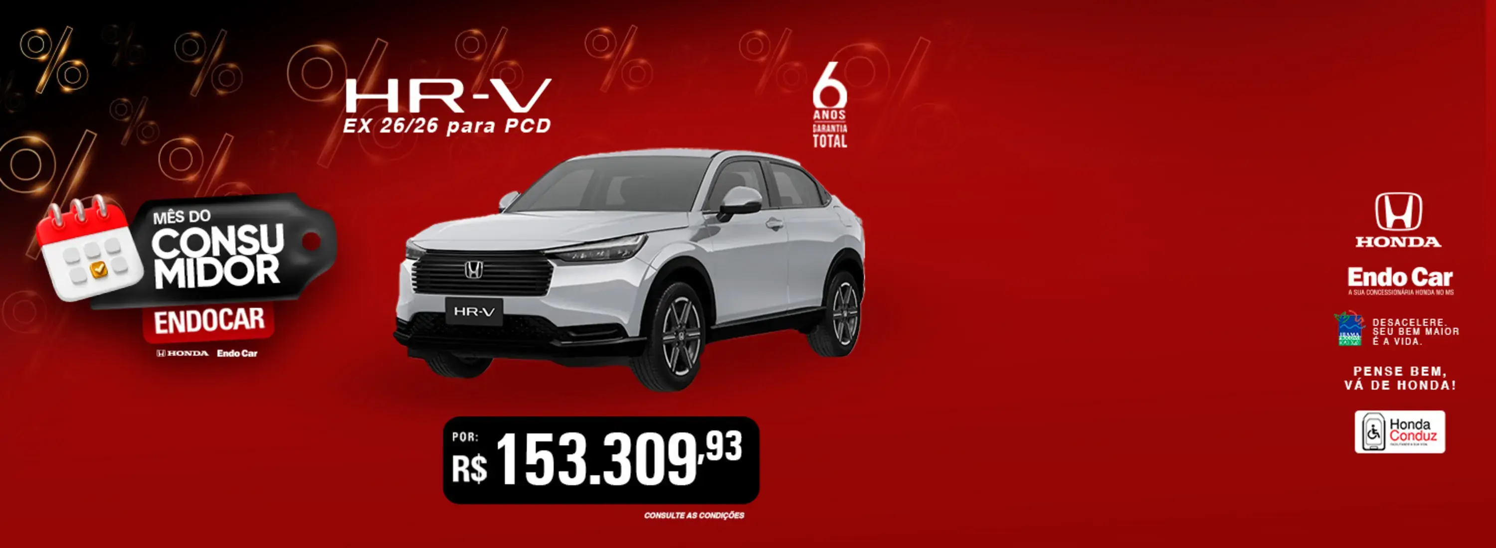 HR-V EX 26 26 - VENDA DIRETA - PCD