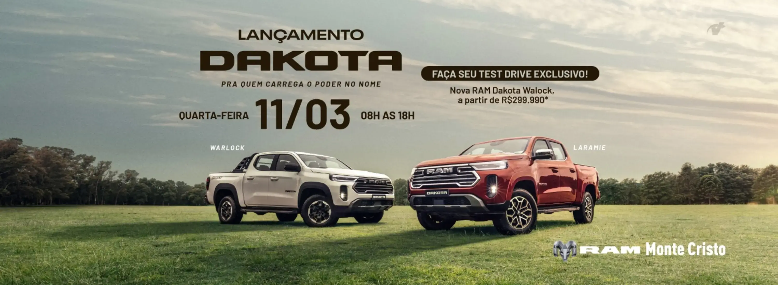 Lançamento RAM DAKOTA