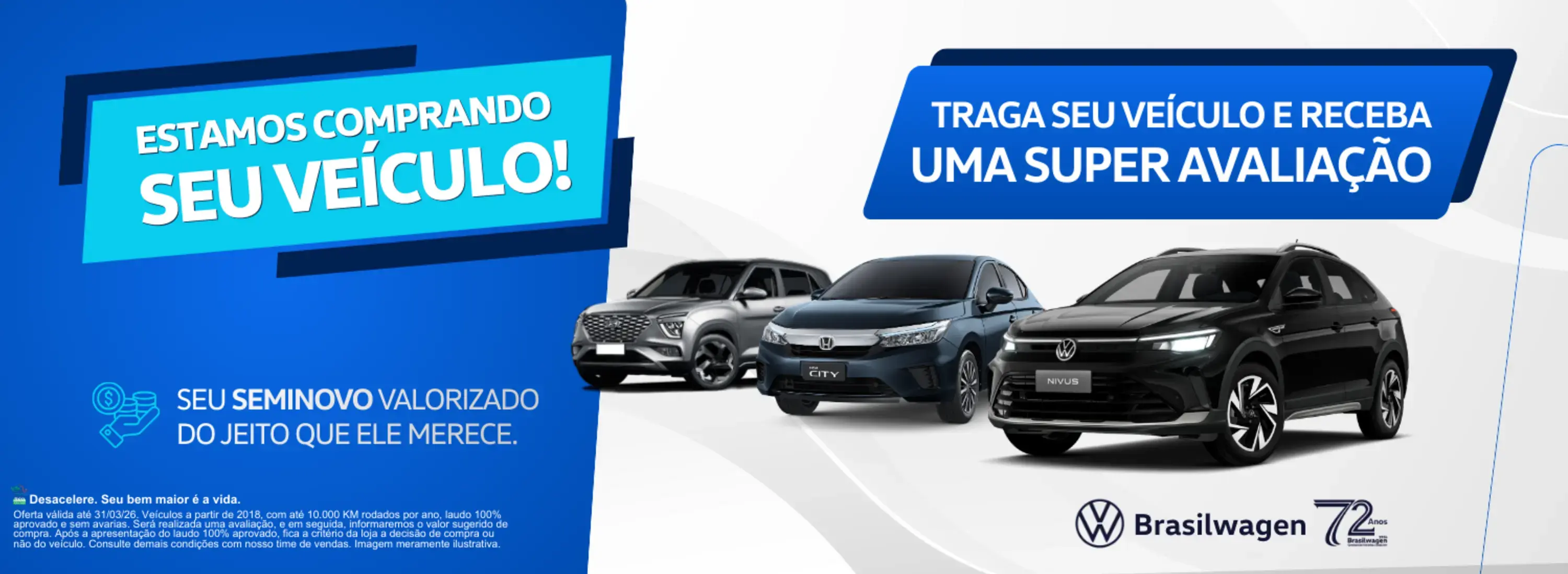 INSTITUCIONAL SEMINOVOS ESTAMOS COMPRANDO SEU VEÍCULO