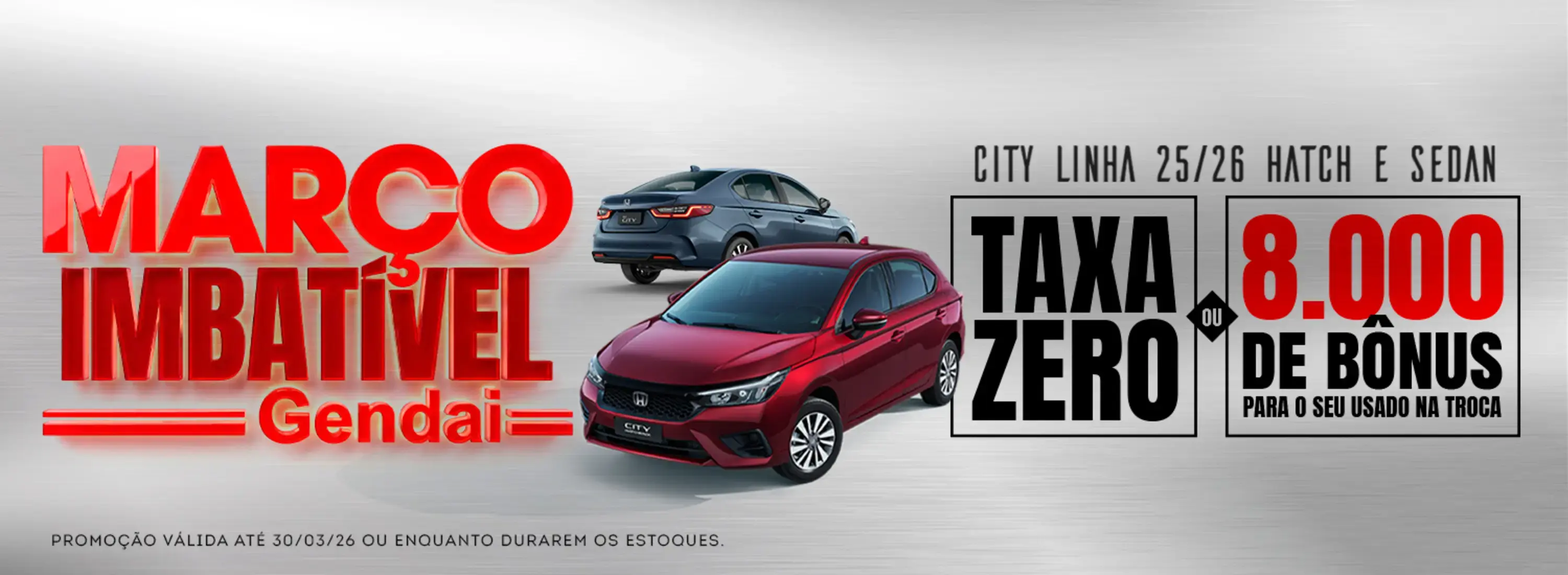 CITY MARÇO 2026