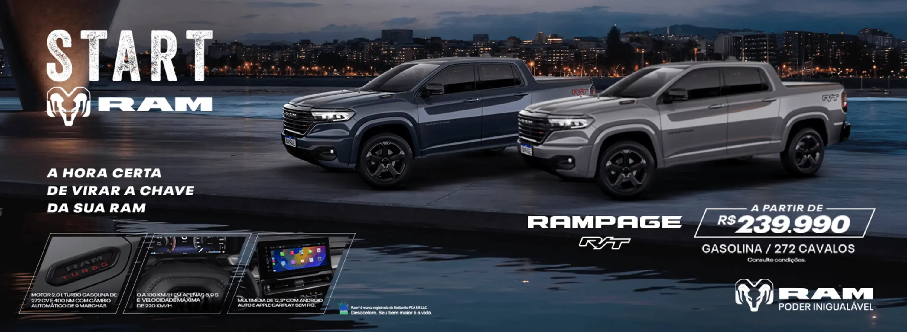 190 DDM Launch RAM Nova Dakota RAM | 191 DDM Varejo RAM Start RAM Rampage