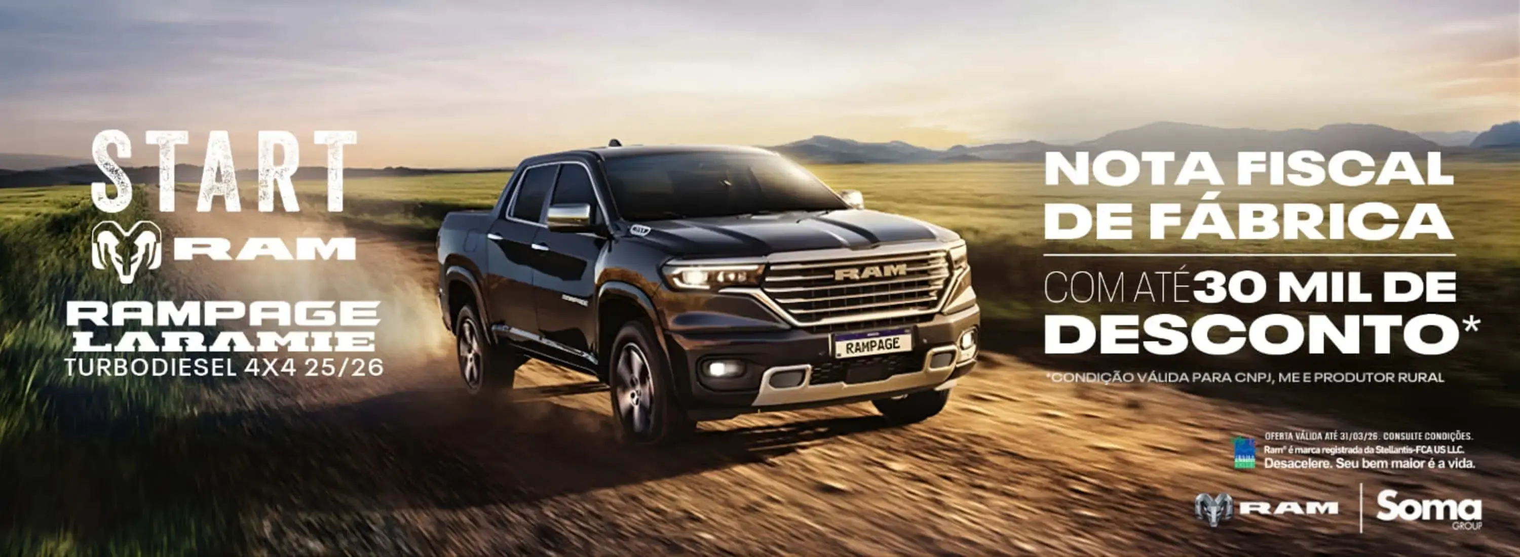  START RAM - MARÇO - RAMPAGE LARAMIE