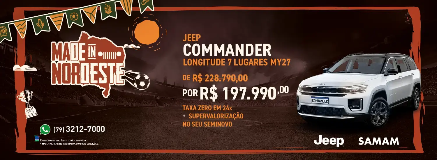COMMANDER MADE IN NORDESTE