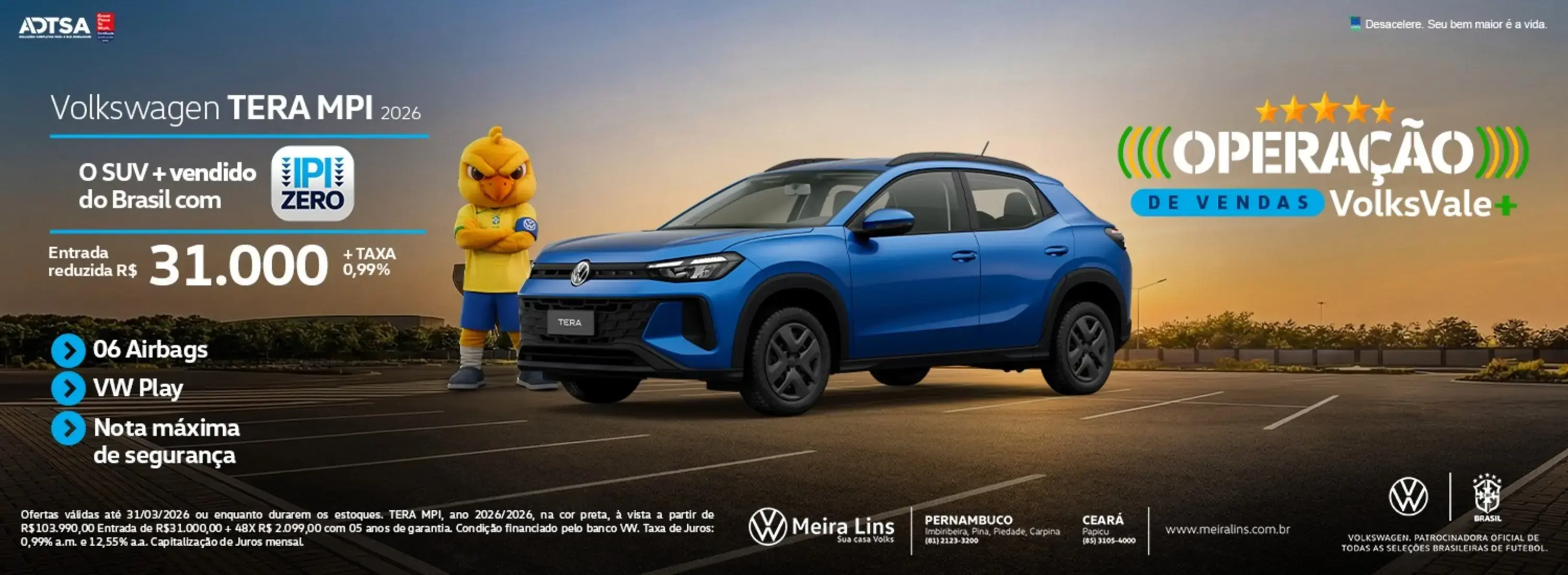 MARÇO - OPERAÇÃO DE VENDAS - TERA MPI