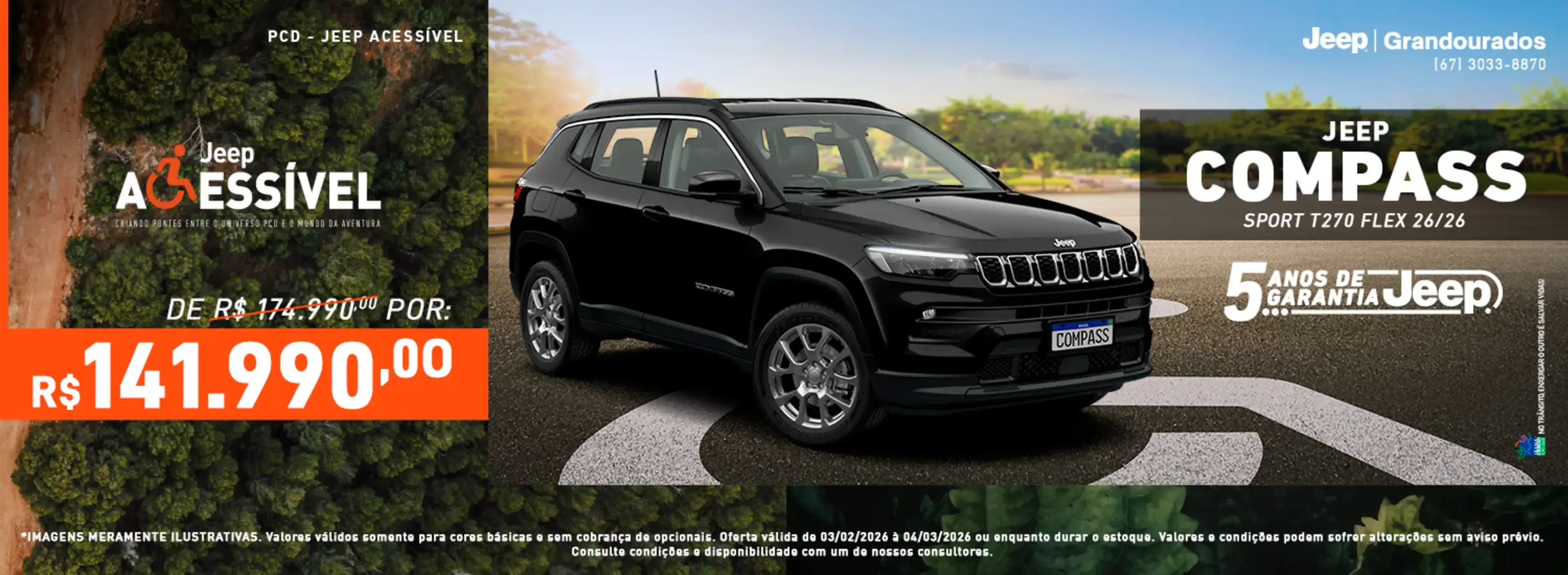 OFERTA COMPASS SPORT PCD MARÇO