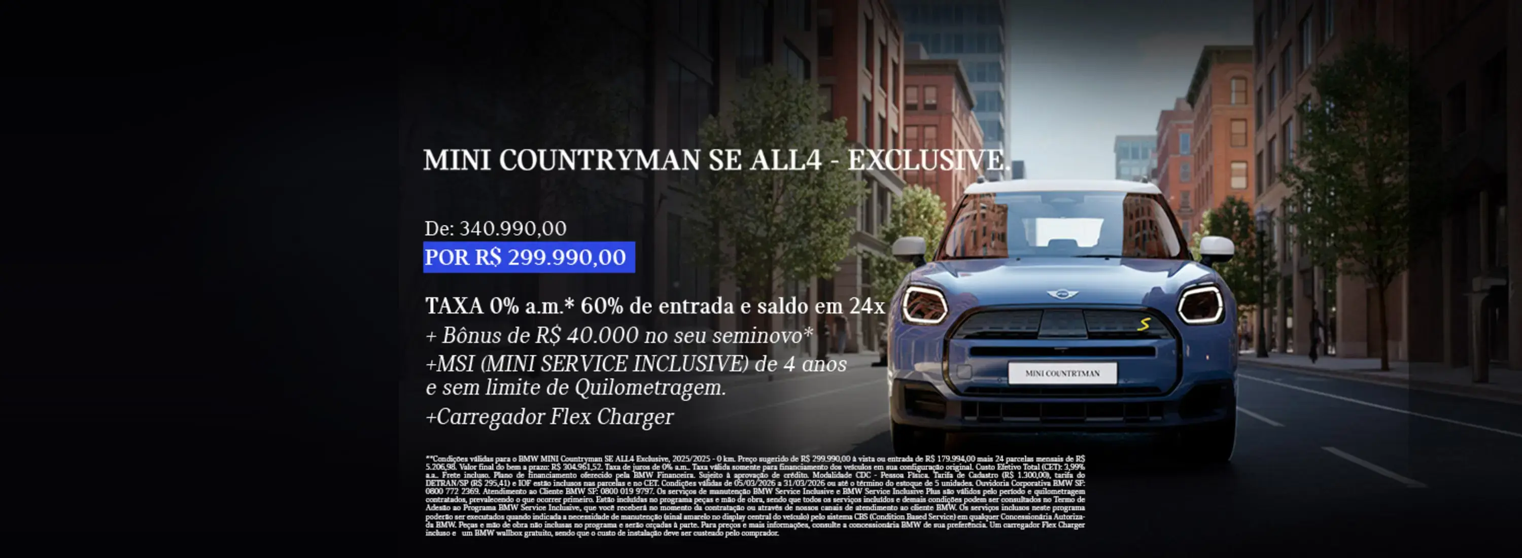 MINI Countryman SE ALL4(BEV)- EXCLUSIVE 