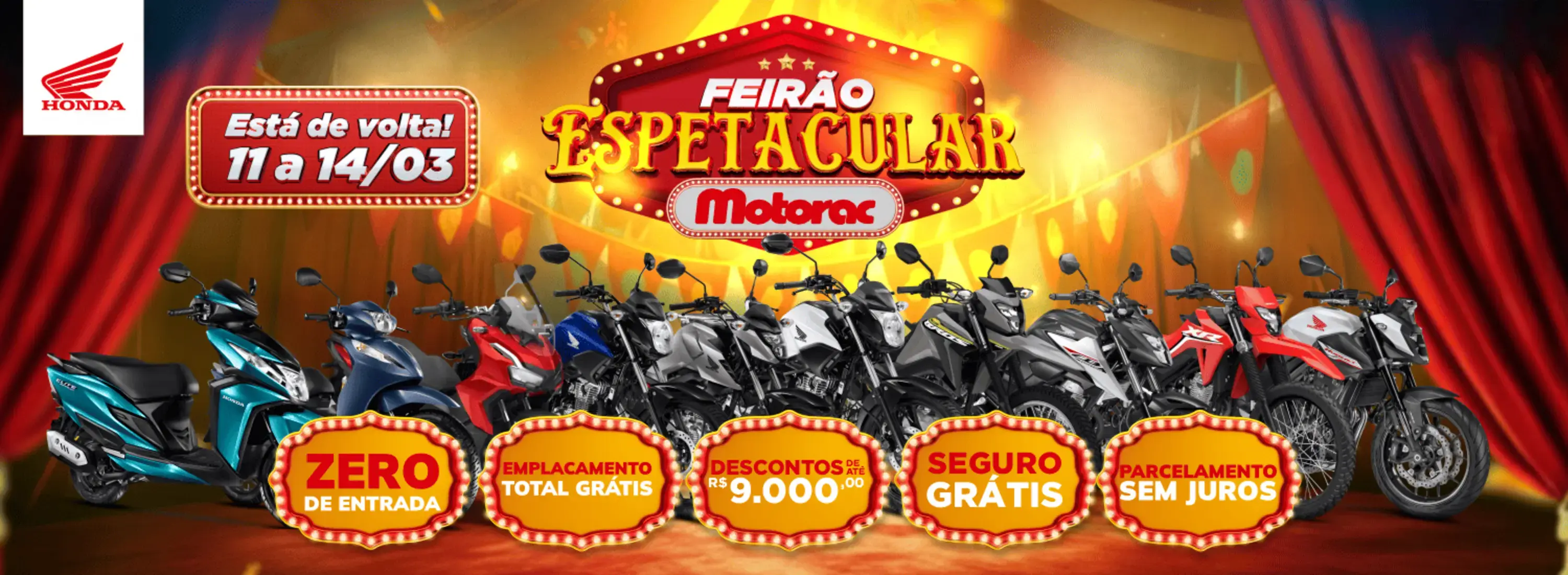 Feirão espetácular Motorac