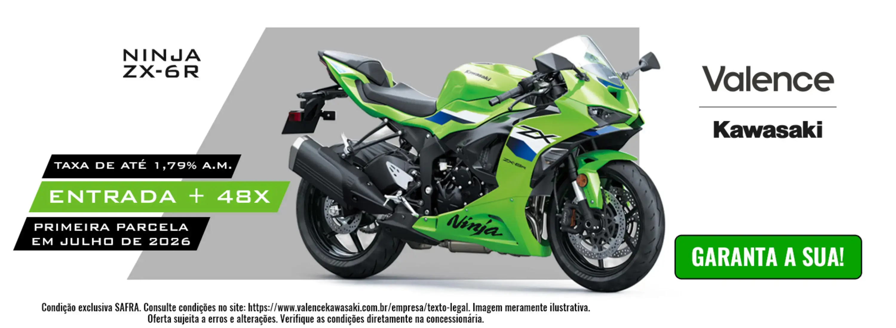 ZX6R KAWASAKI OFERTA MARÇO 2026
