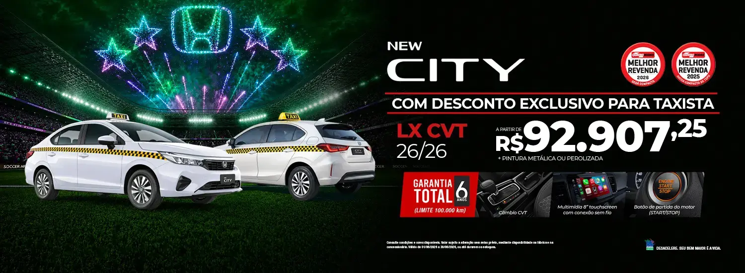 CITY - TAXISTA - JUNHO