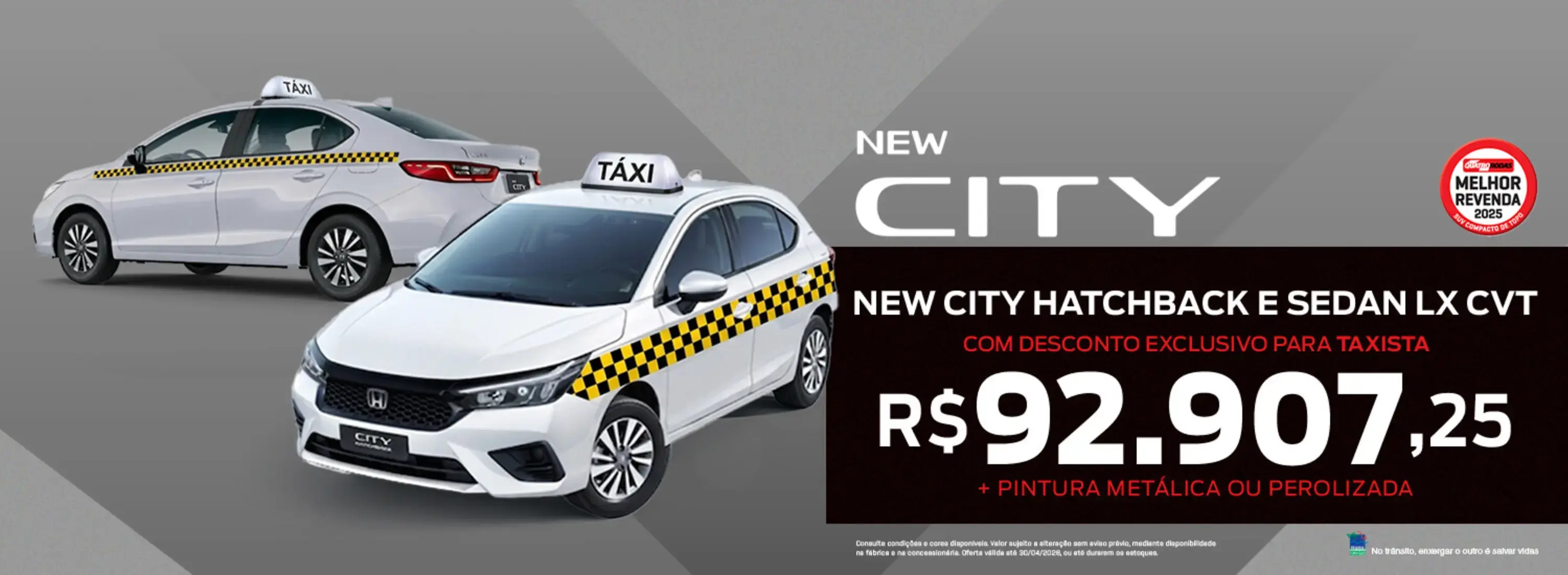 CITY HATCHBACK TAXISTA - ABRIL