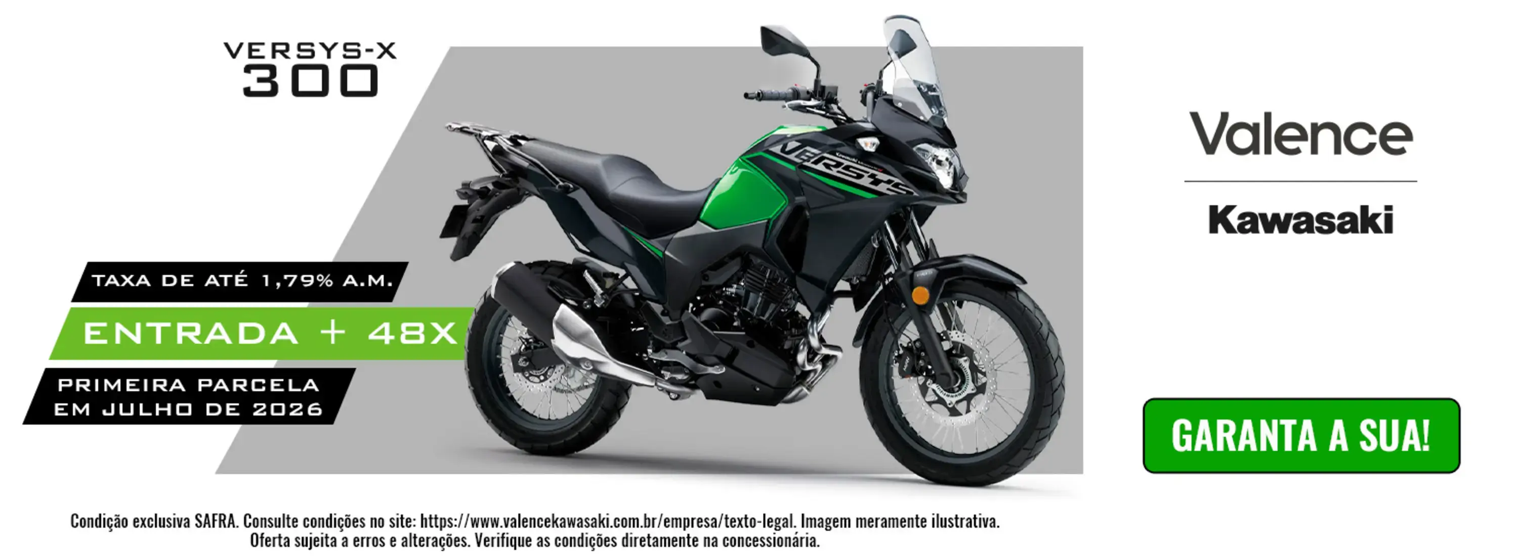 VERSYS X 300 MARÇO 2026