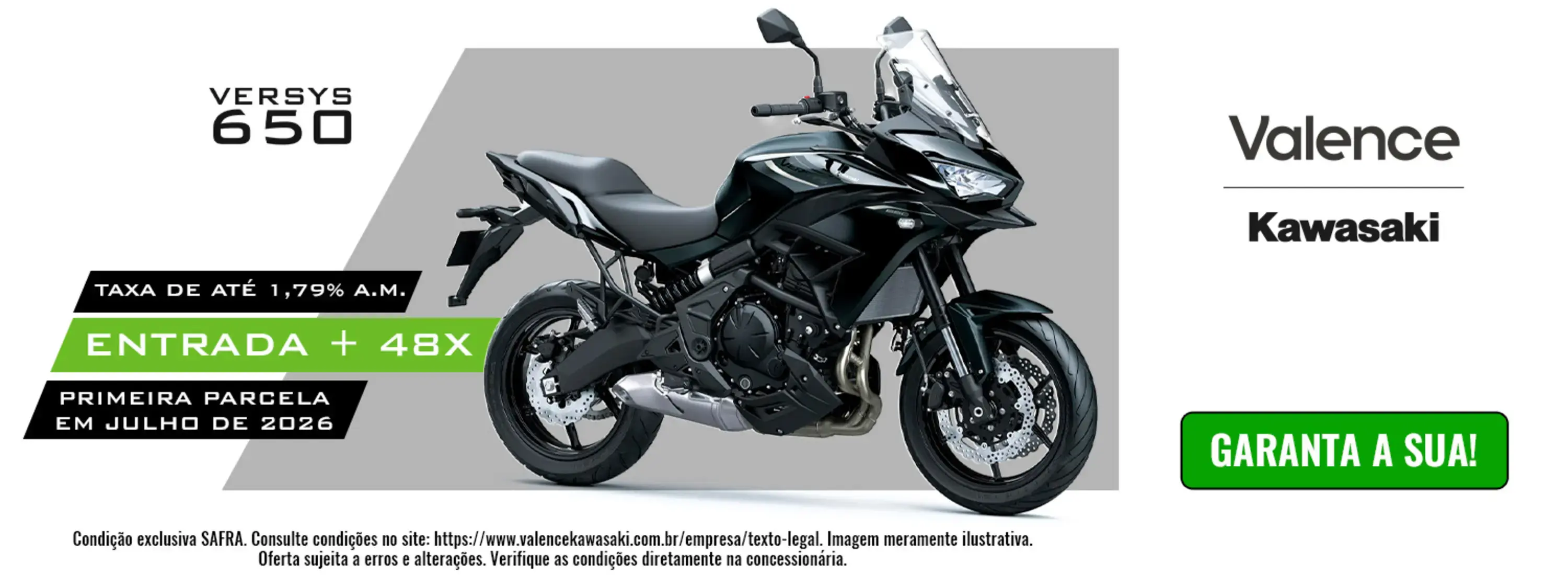 VERSYS 650 MARÇO 2026