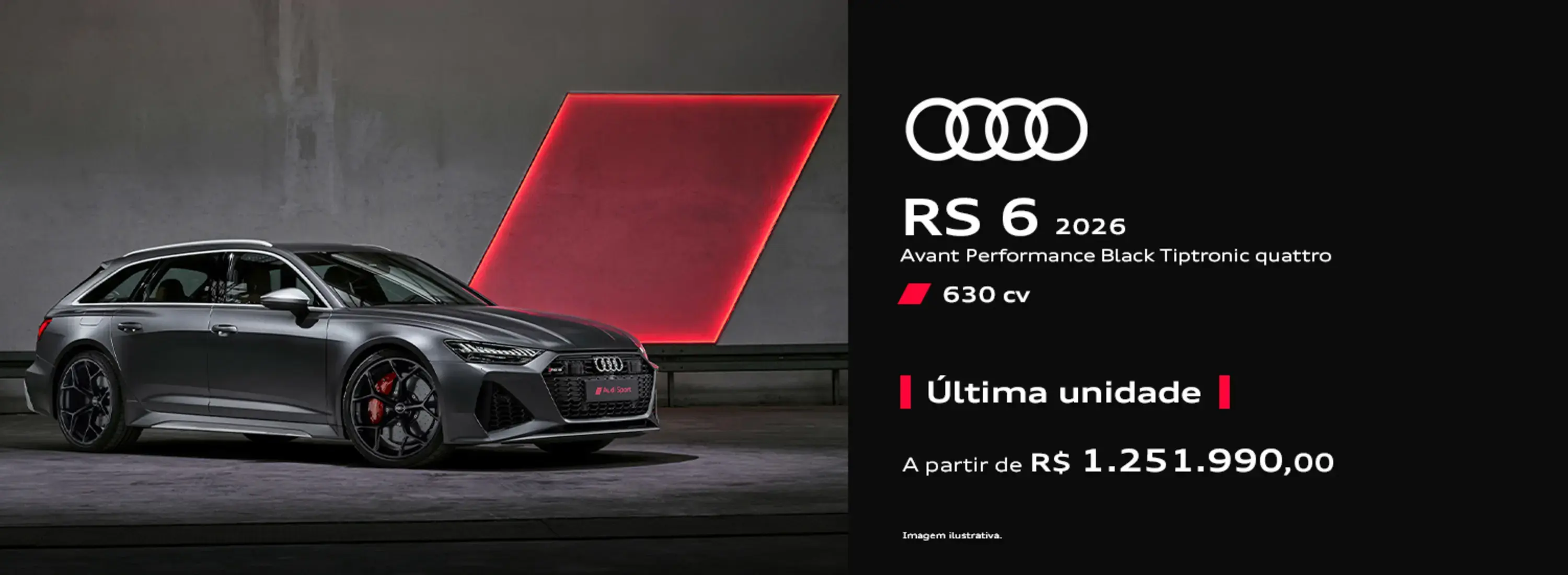 Audi Center Pinheiros - Audi RS6 2026
