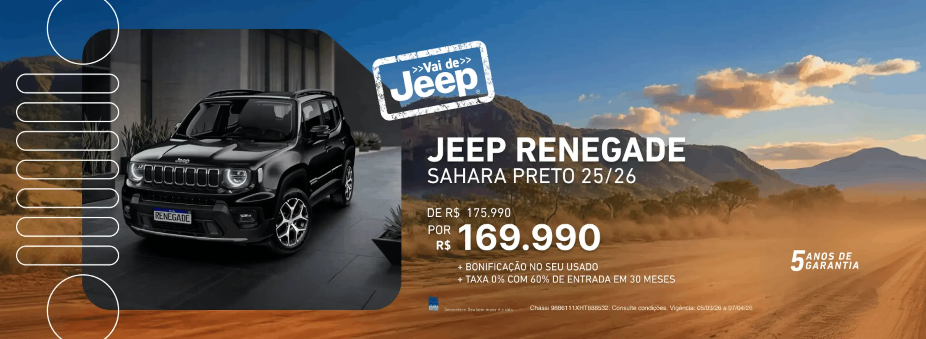 Jeep Renegade SAHARA PRETO 25-26