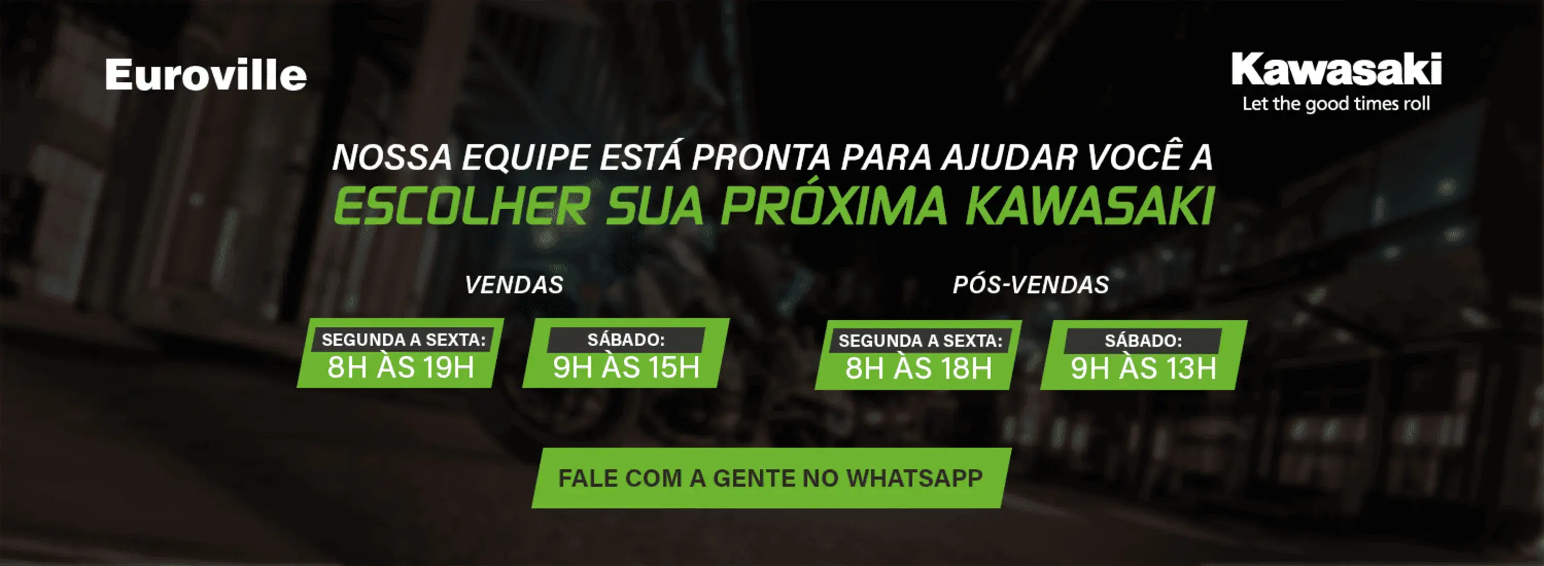 Horário de funcionamento