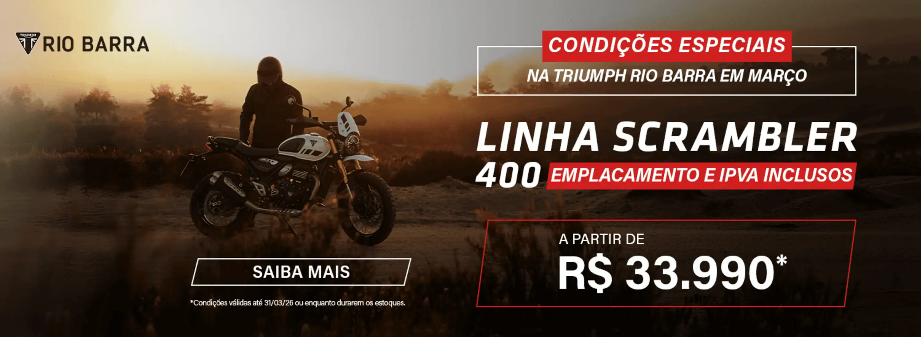 Scrambler - Oferta Março/26