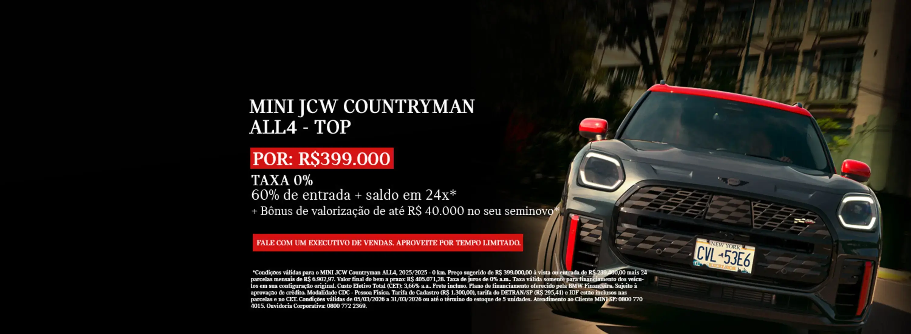 MINI JCW COUNTRYMAN ALL4-TOP