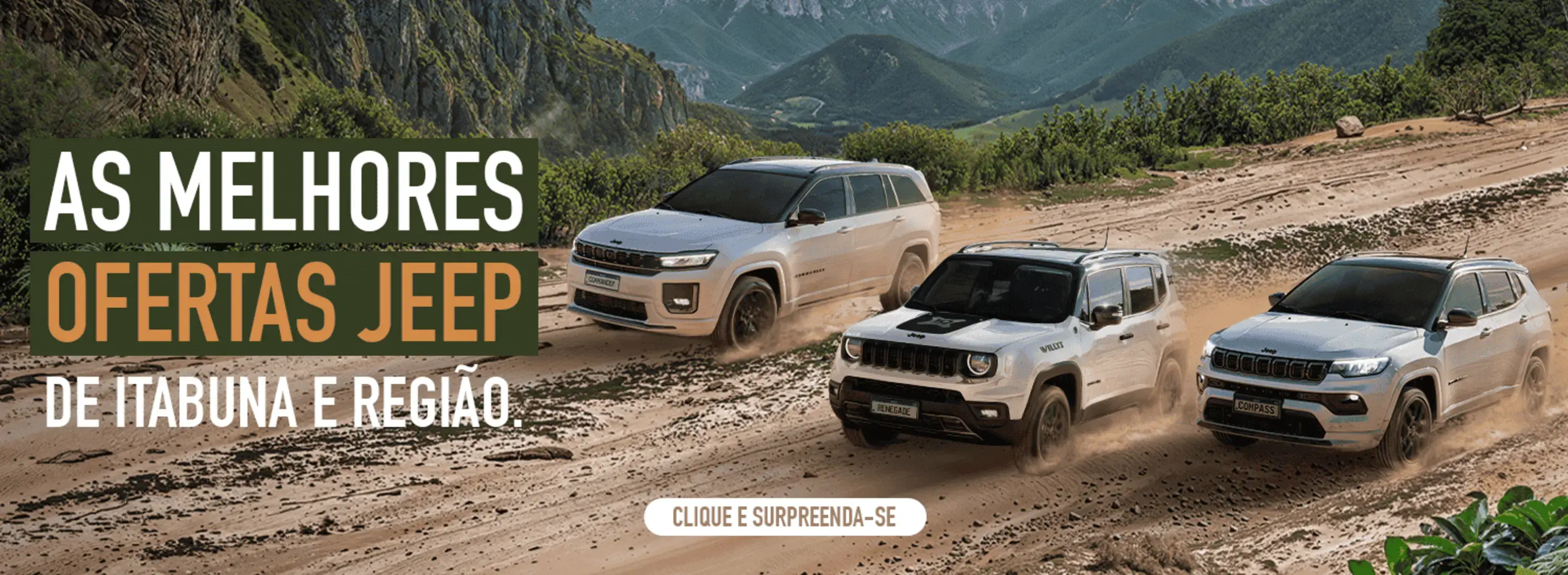 Ofertas Jeep na Brione