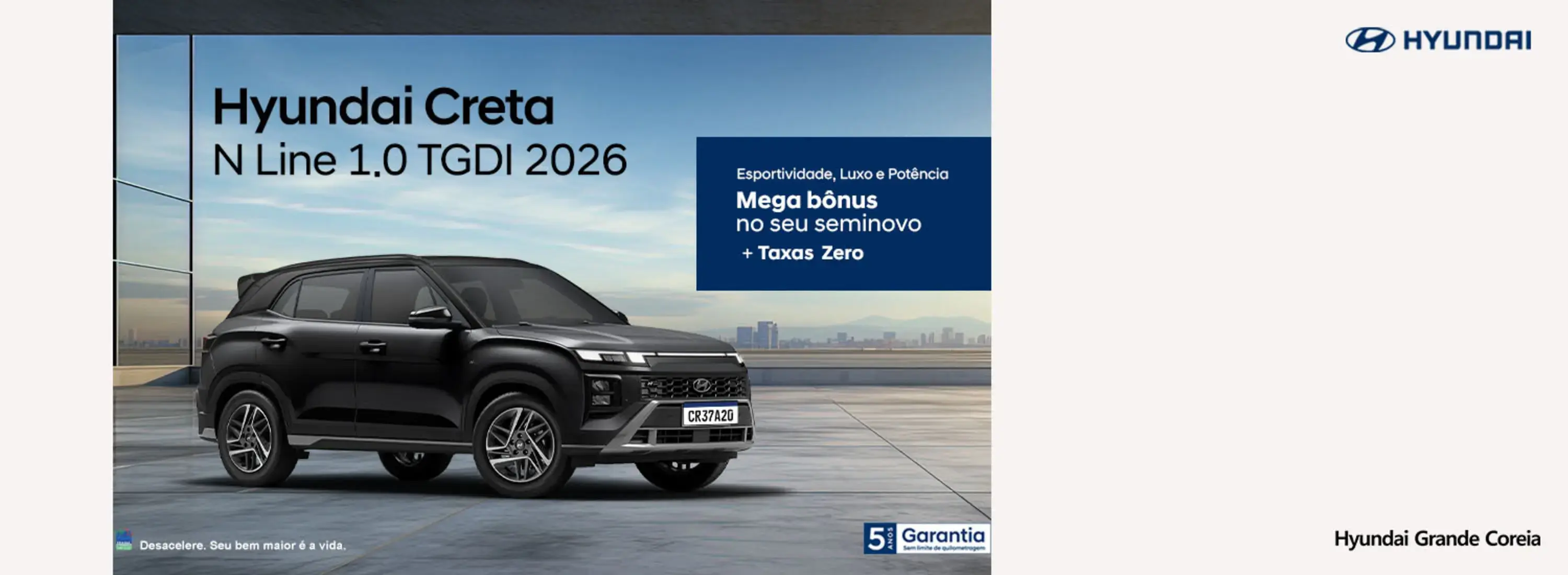Novo Hyundai CRETA N Line 1.0 TGDI
