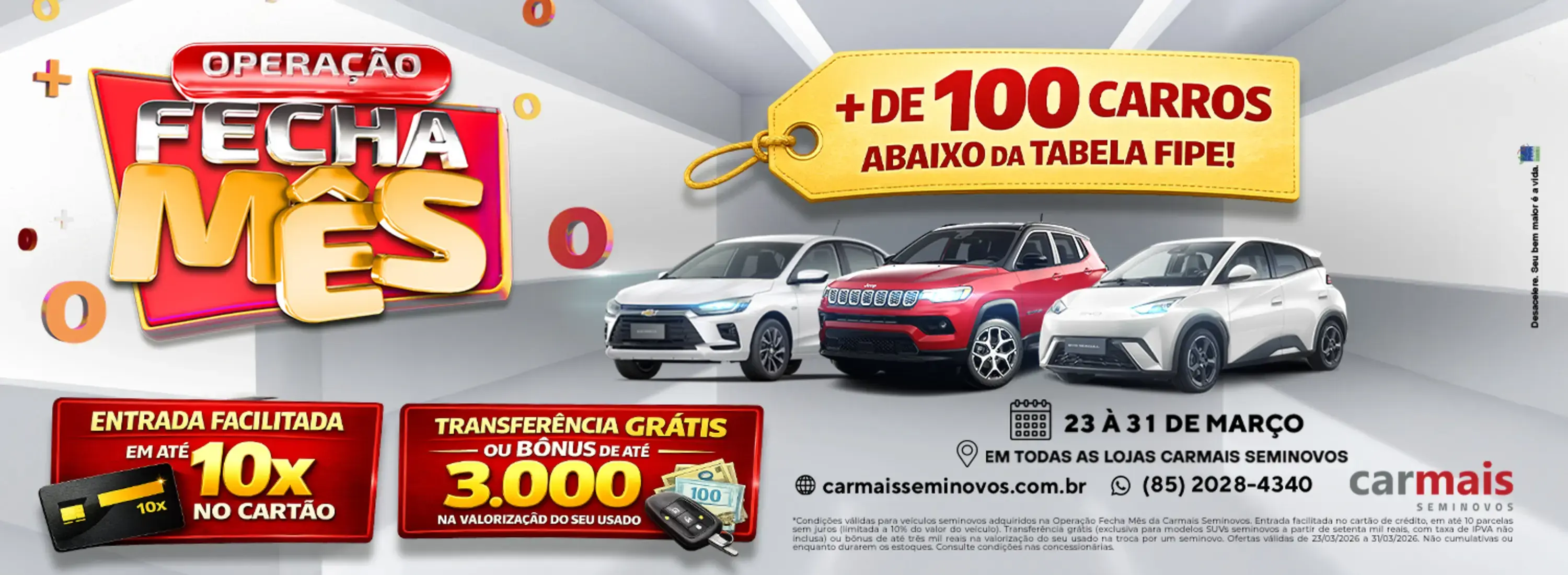 OPERAÇÃO FECHA MÊS - MAR26