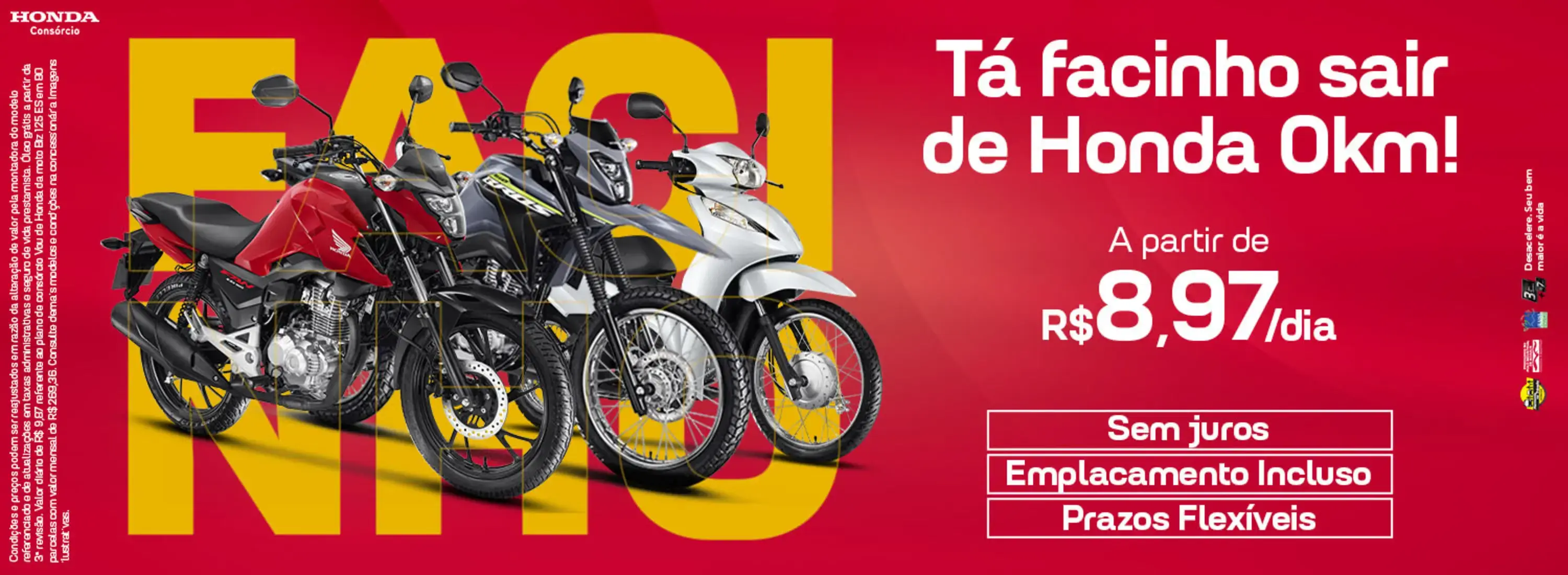 Consórcio - Valor diário