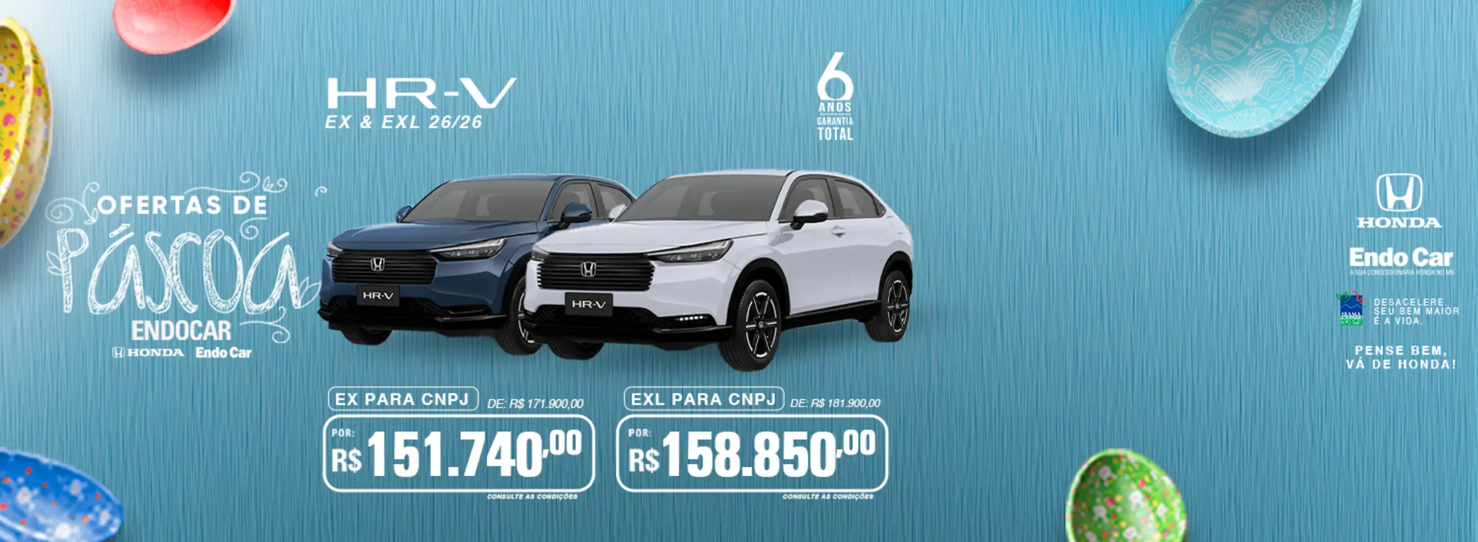 HR-V VERSÃO EX E EXL 26 26 - VENDA DIRETA - CNPJ