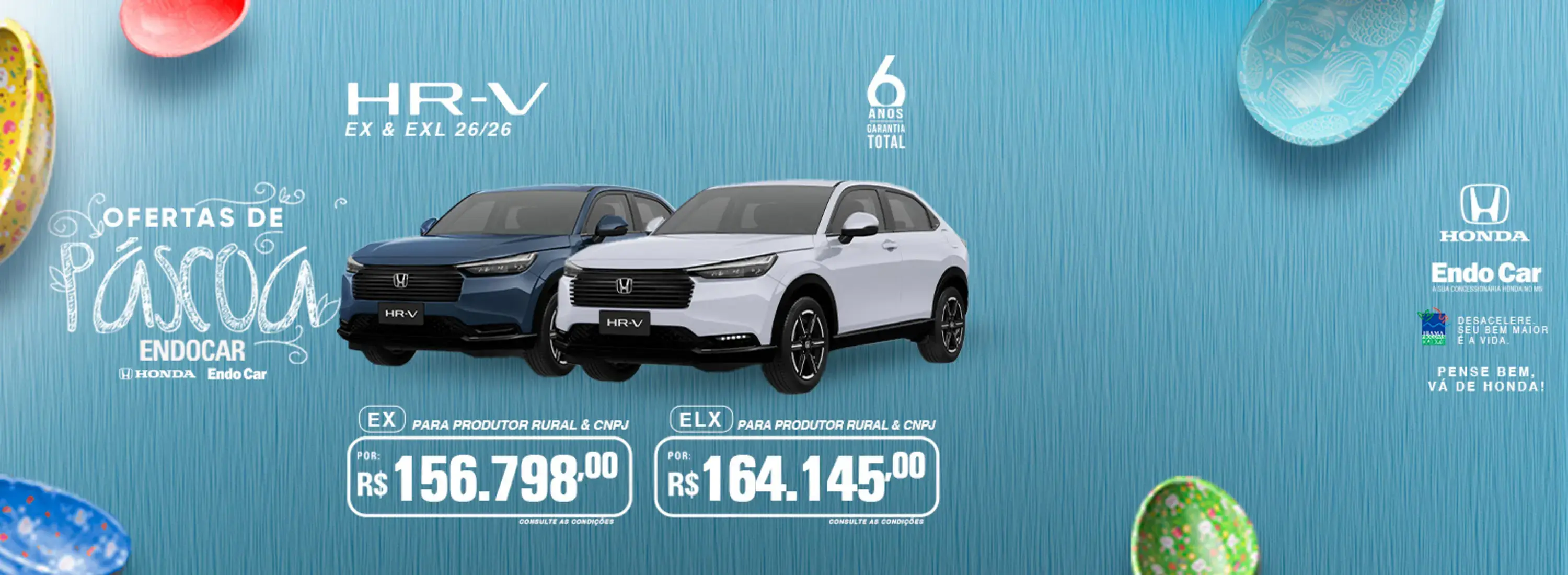 HR-V VERSÃO EX E EXL 26 26 - VENDA DIRETA - CNPJ E PRODUTOR RURAL