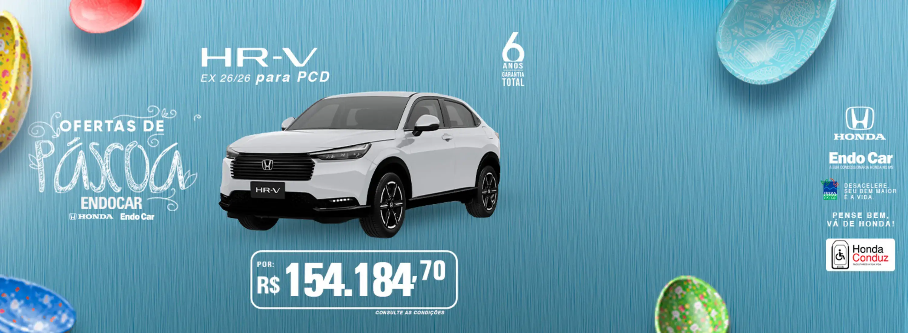 HR-V EX 26 26 - VENDA DIRETA - PCD