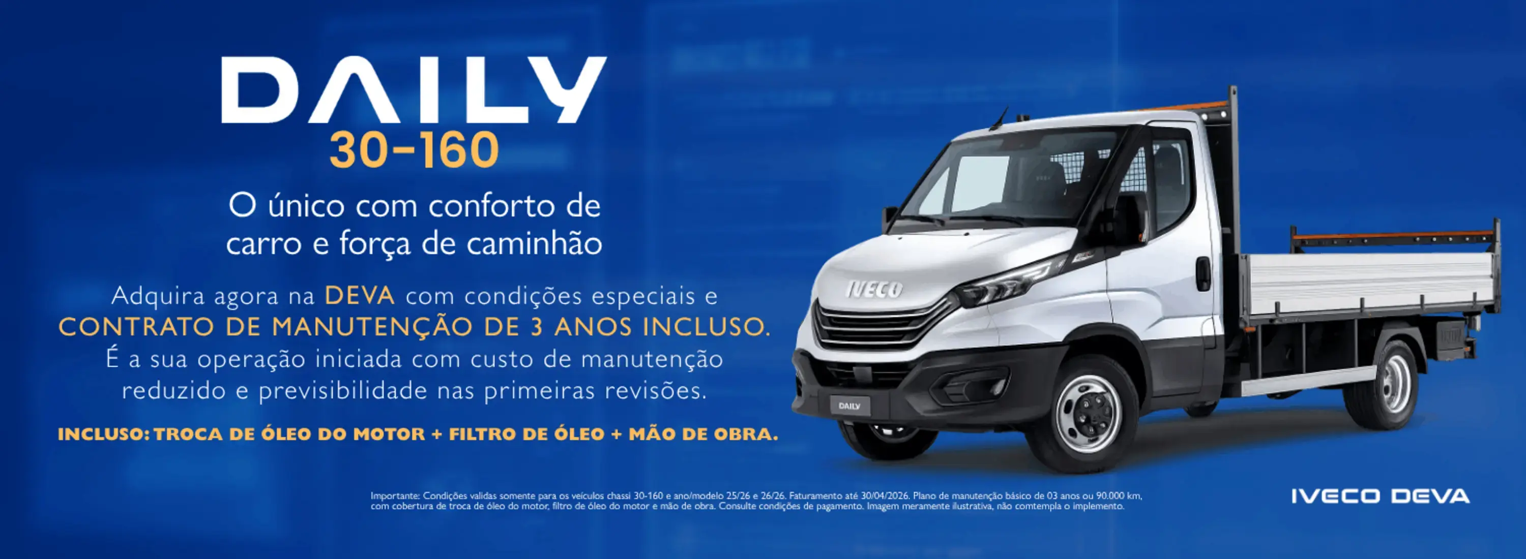 CAMPANHA DAILY 30-160 - ABRIL
