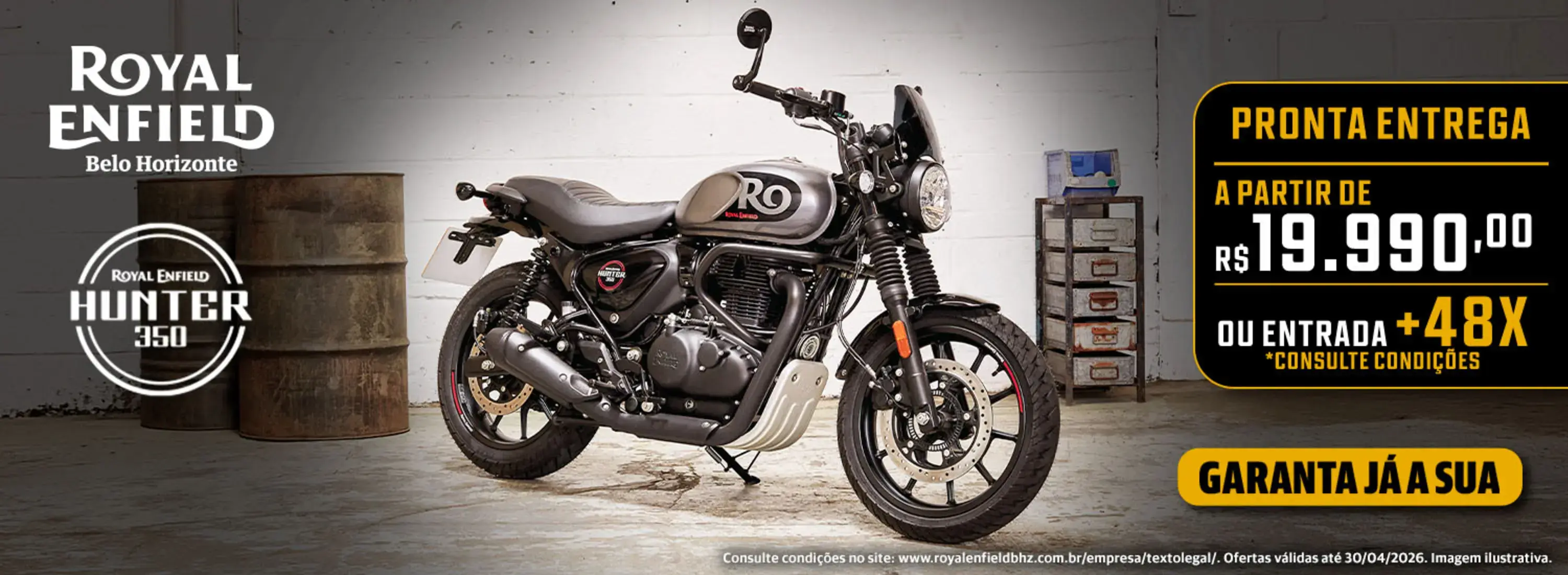 HUNTER 350 OFERTA DE VAREJO ABRIL